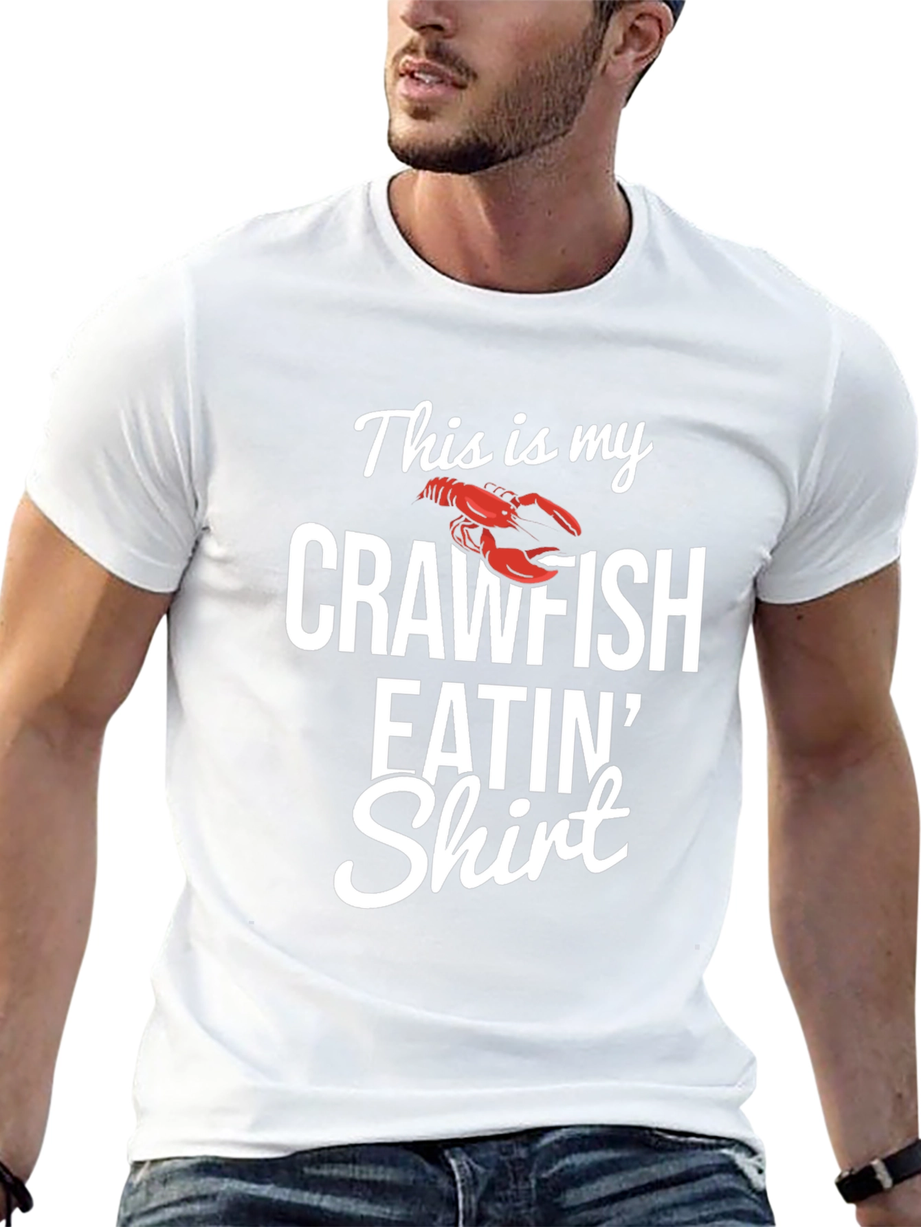 Crawfish Eatin Shirt - Funny Cajun T-Shirt