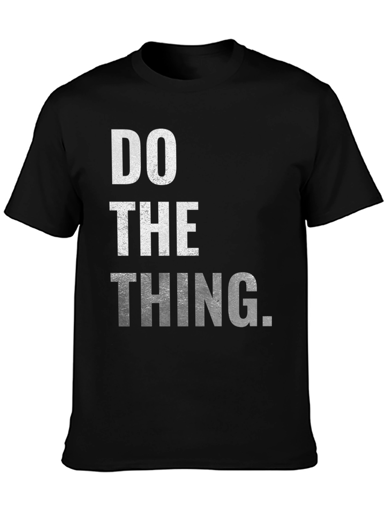 Do The Thing Graphic Tee - Black