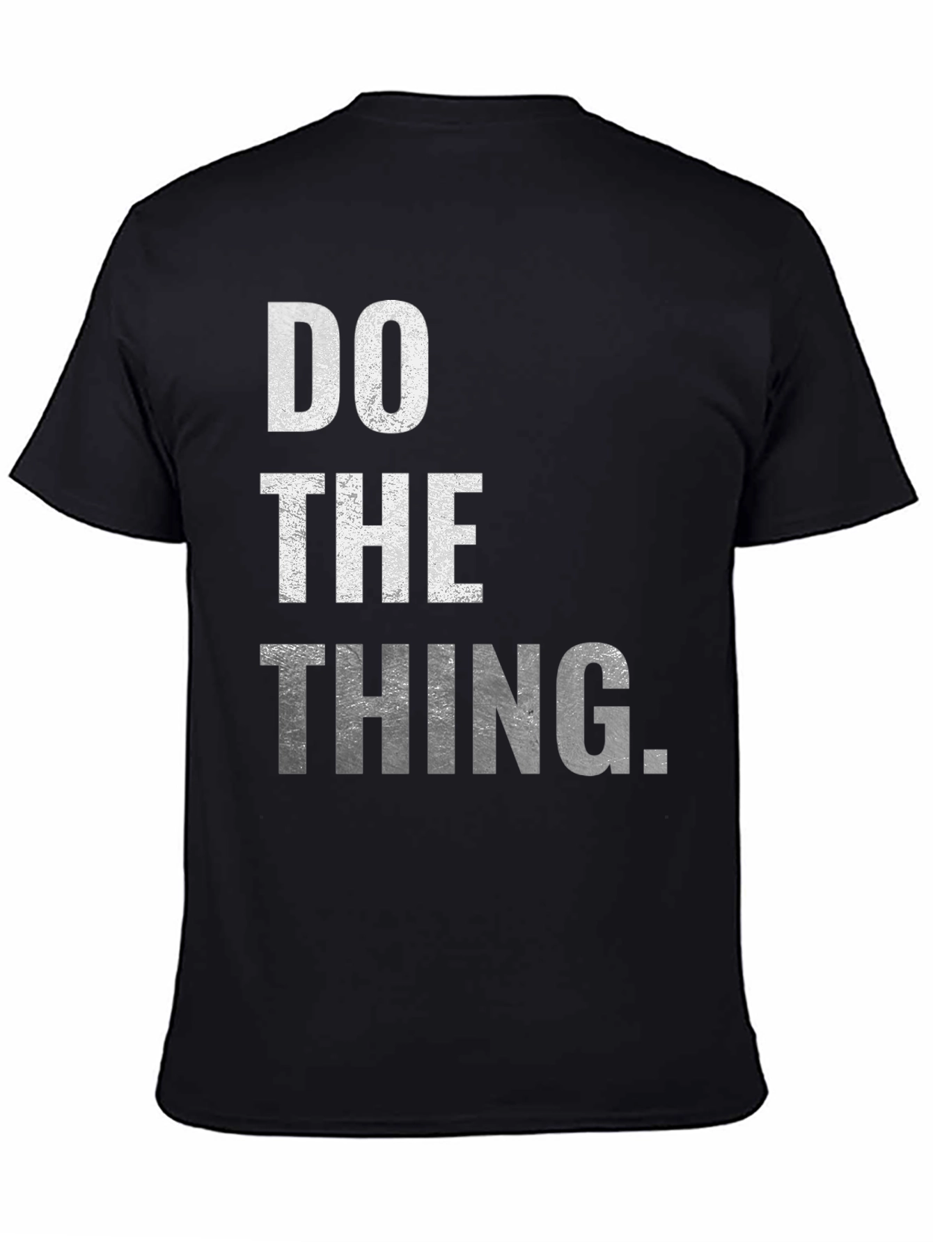 Do The Thing Graphic Tee - Black