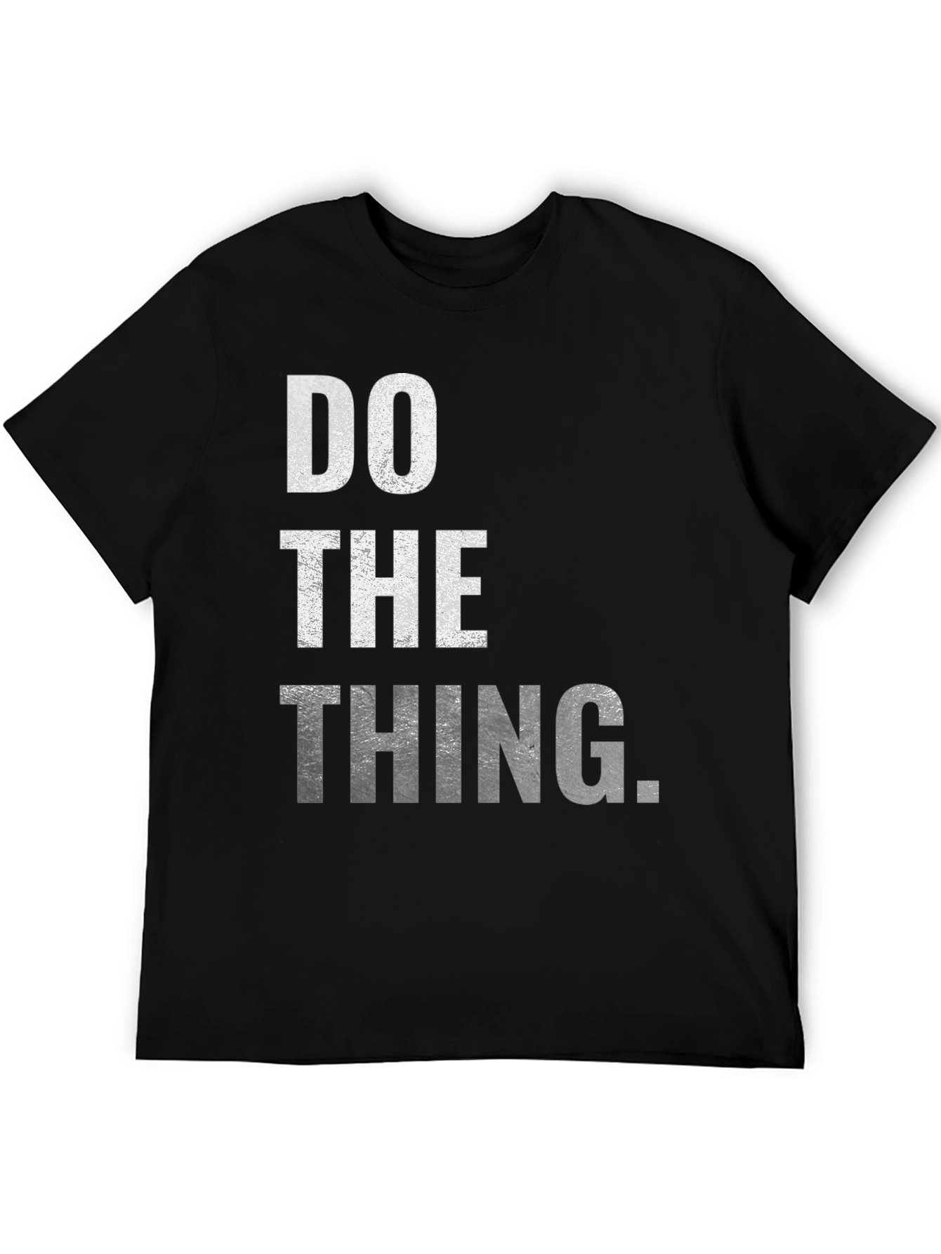 Do The Thing Graphic Tee - Black