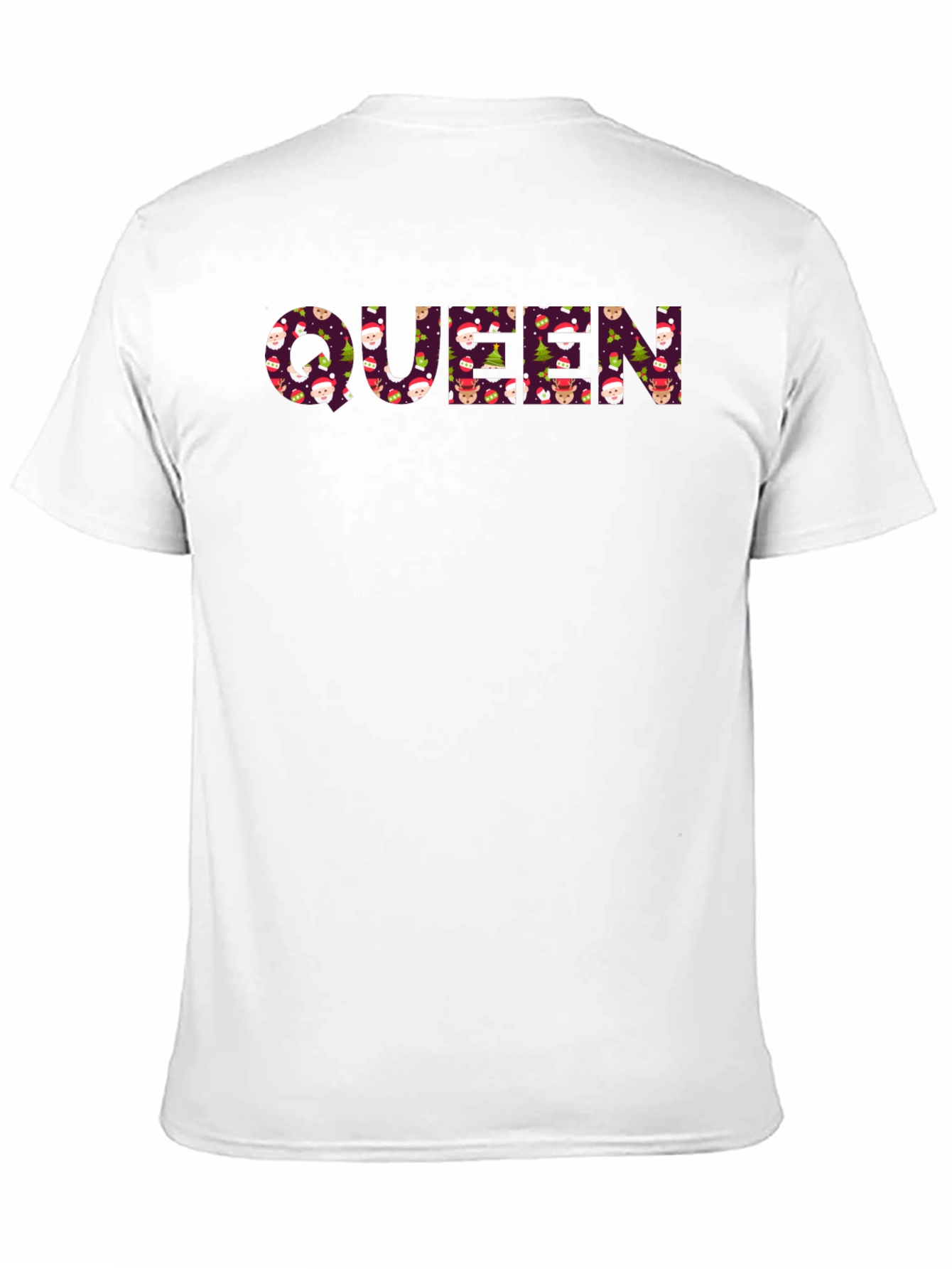 Queen Christmas Pattern T-Shirt
