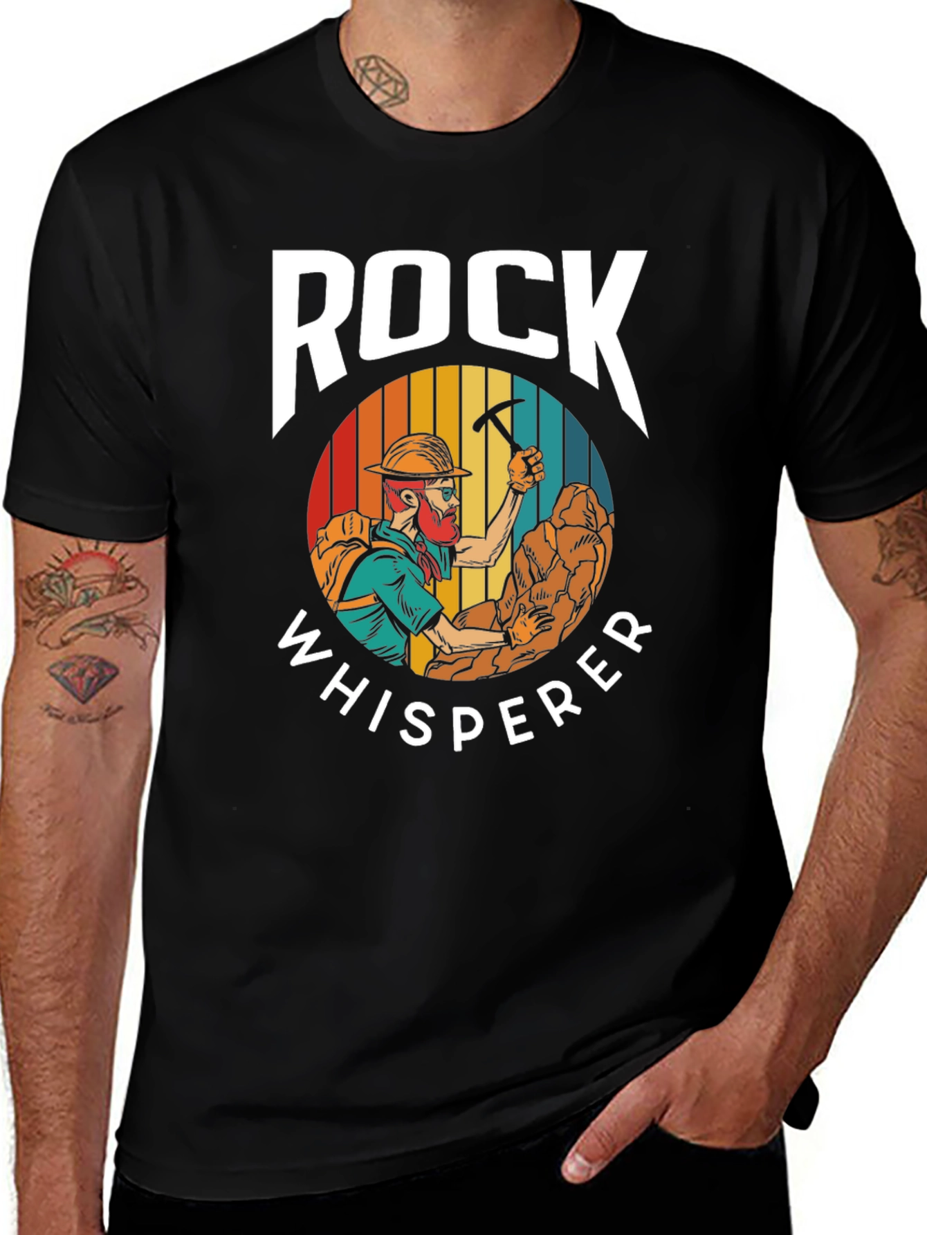 Rock Whisperer Graphic T-Shirt