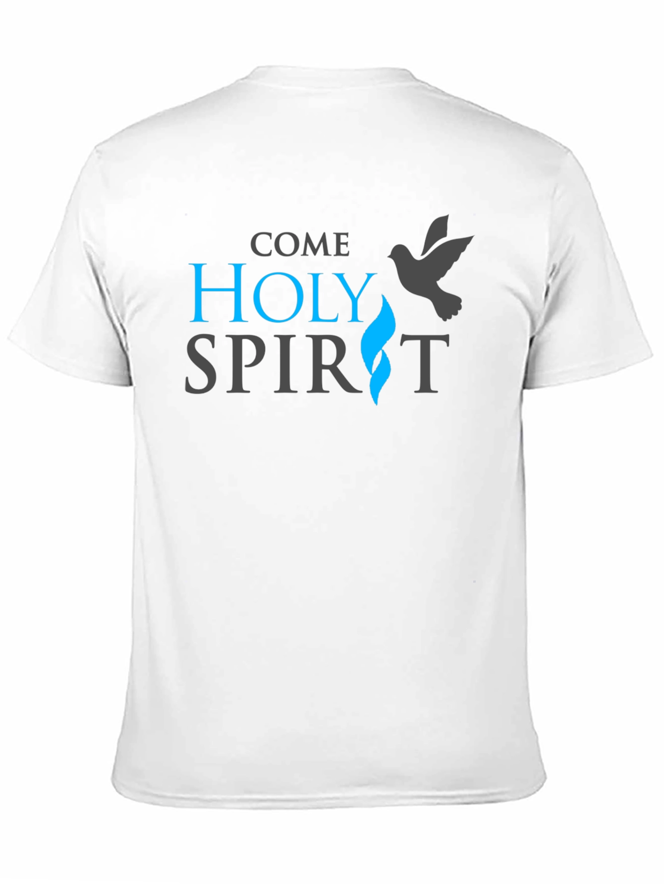 Come Holy Spirit Graphic Tee - Religious Christian T-Shirt