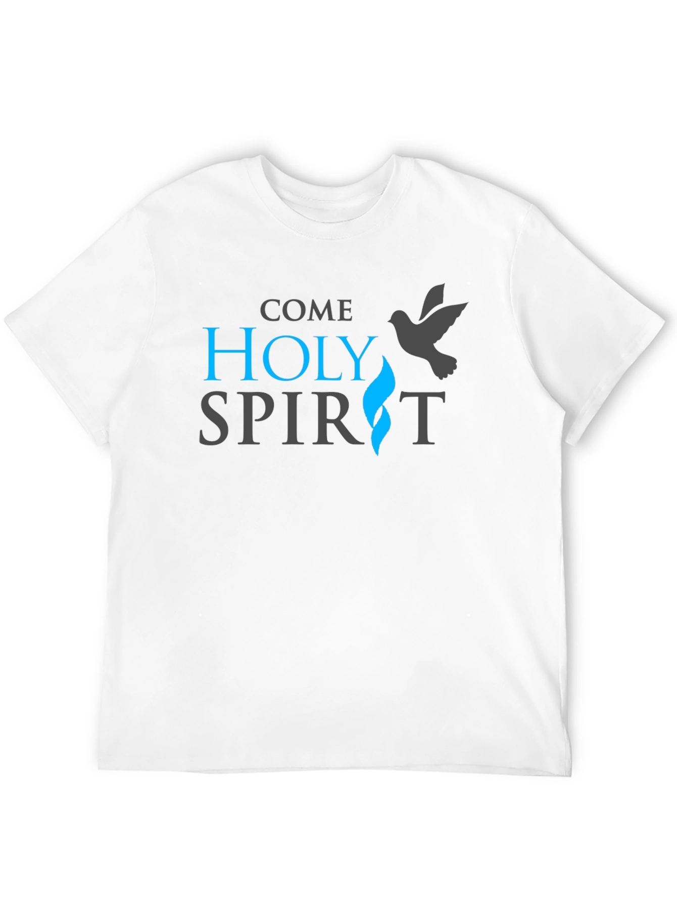 Come Holy Spirit Graphic Tee - Religious Christian T-Shirt