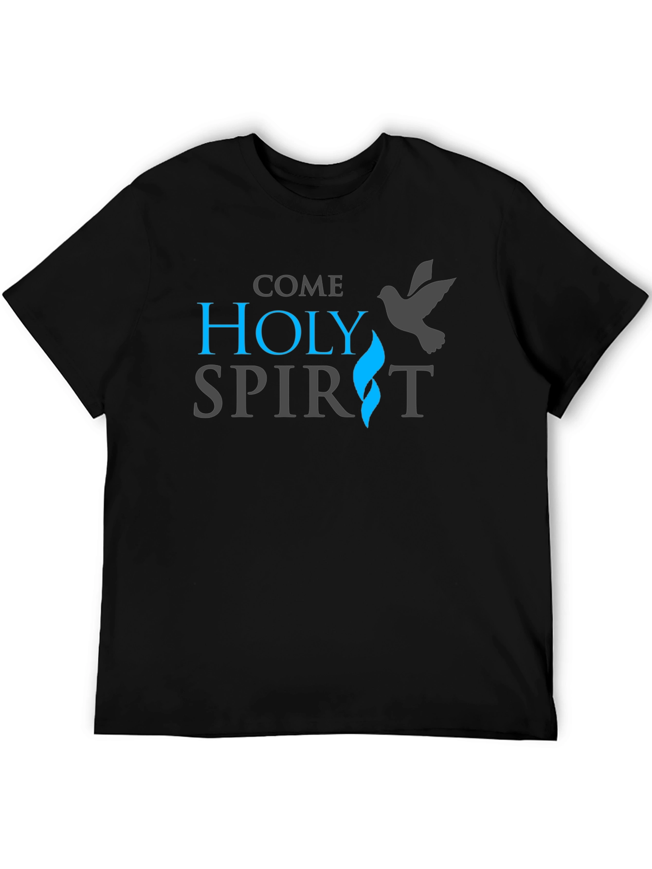 Come Holy Spirit Graphic Tee - Religious Christian T-Shirt
