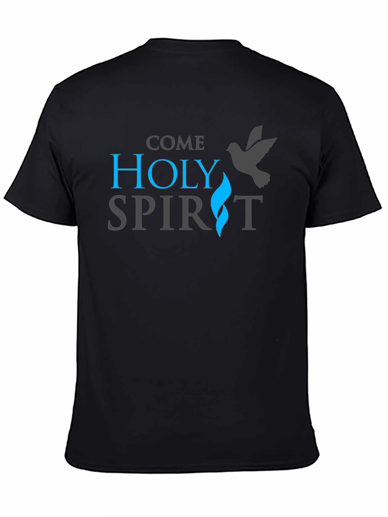 Come Holy Spirit Graphic Tee - Religious Christian T-Shirt