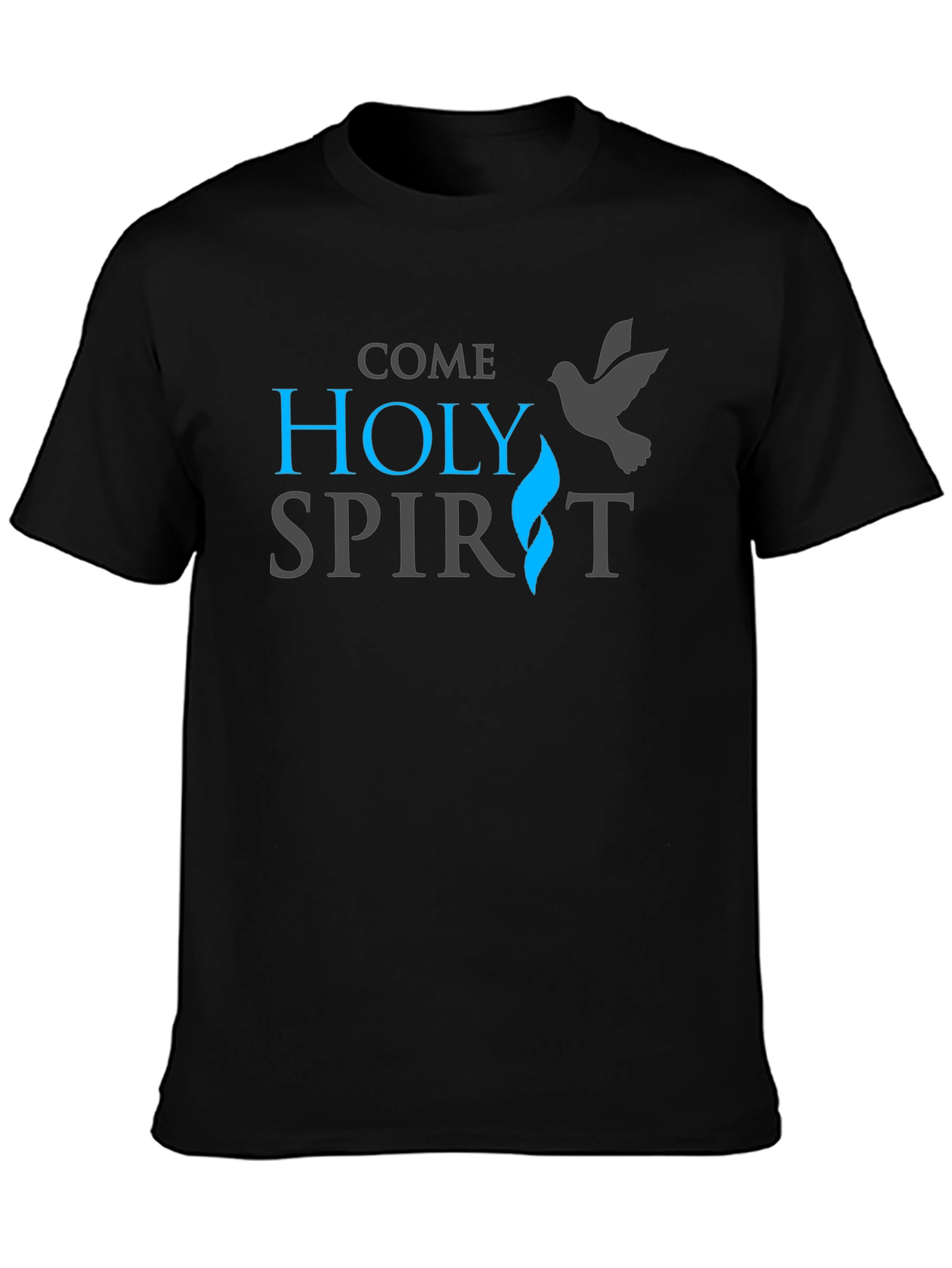 Come Holy Spirit Graphic Tee - Religious Christian T-Shirt