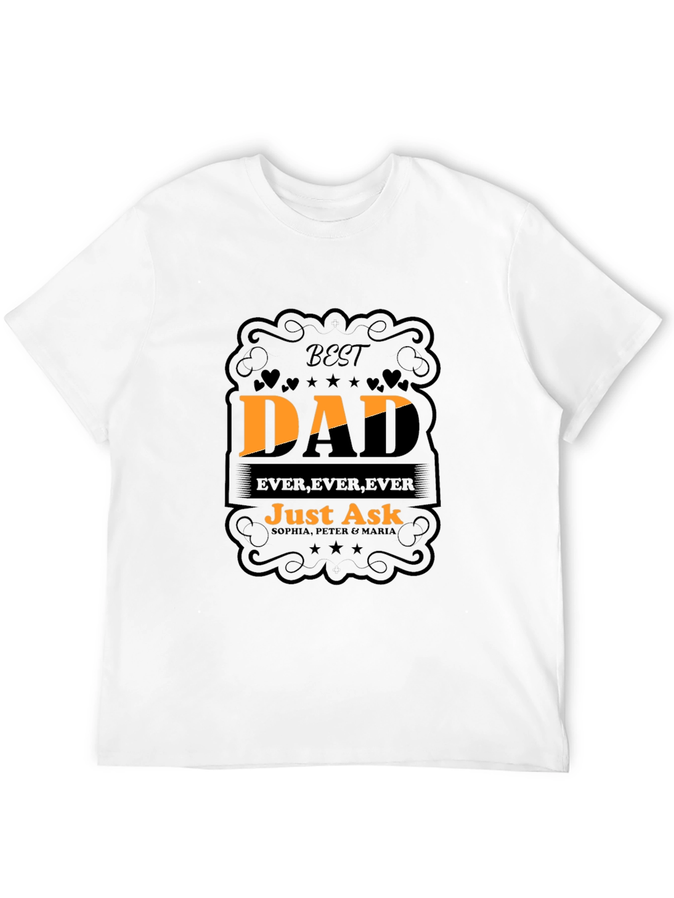 Best Dad Ever Graphic T-Shirt