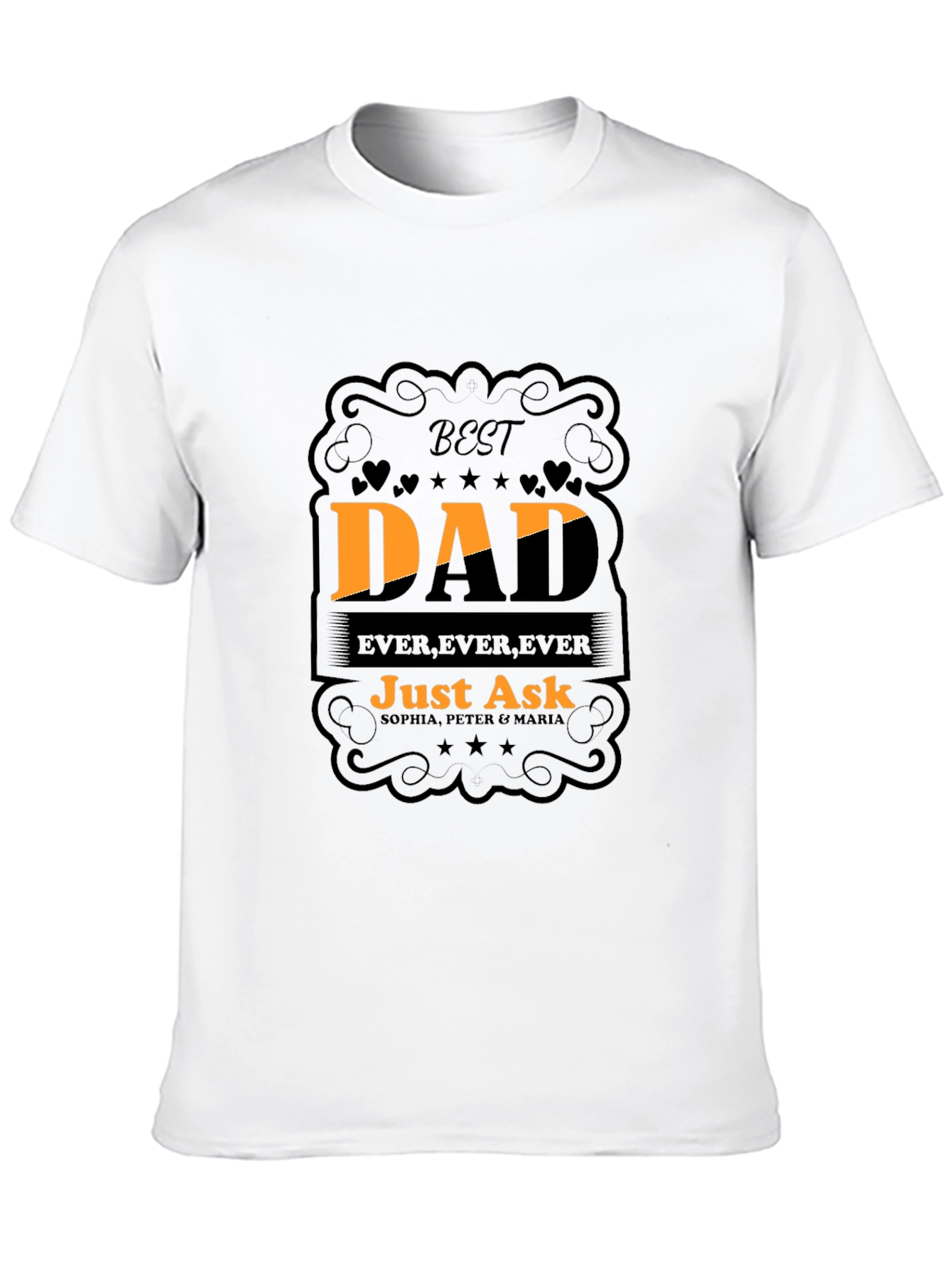 Best Dad Ever Graphic T-Shirt