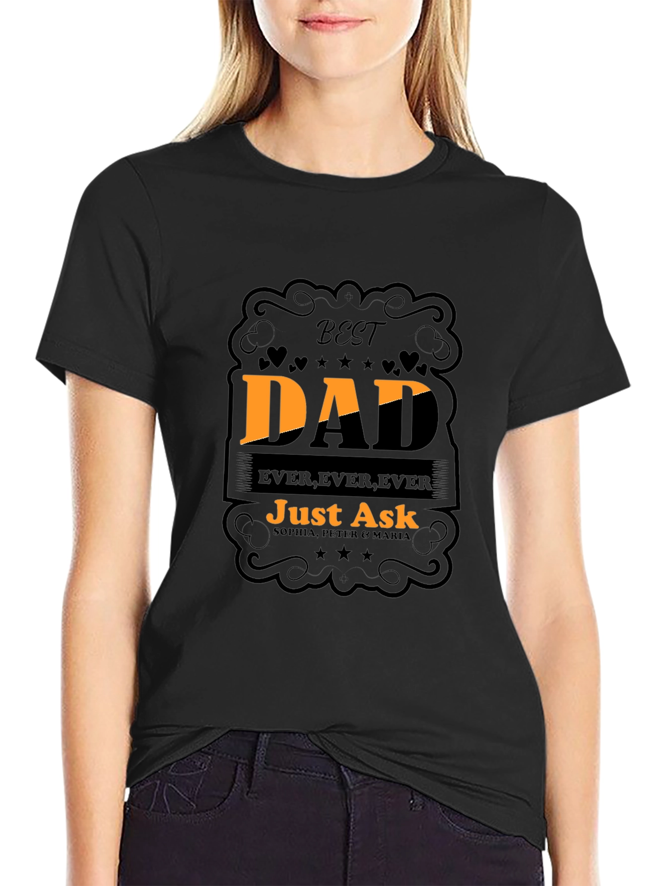 Best Dad Ever Graphic T-Shirt