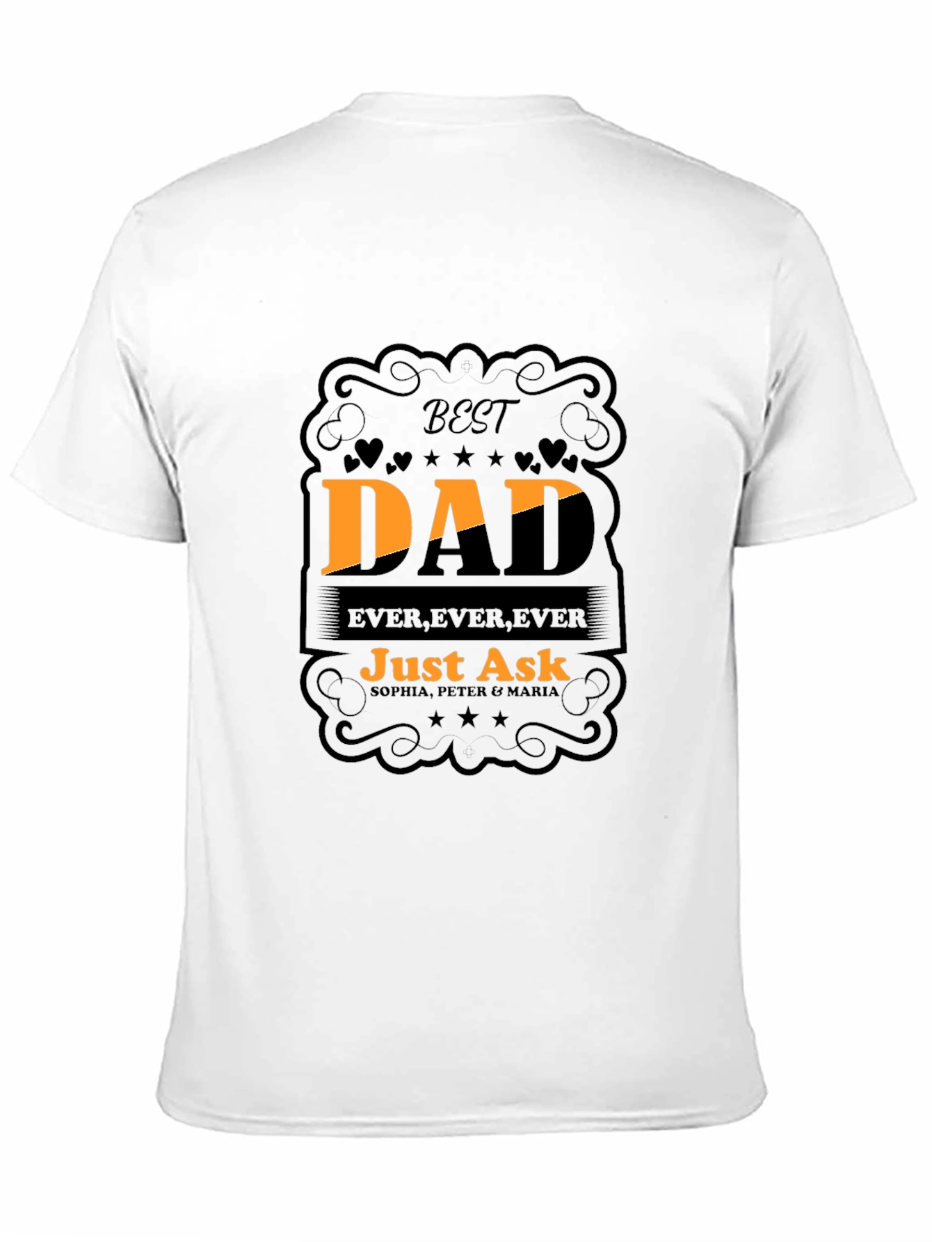 Best Dad Ever Graphic T-Shirt