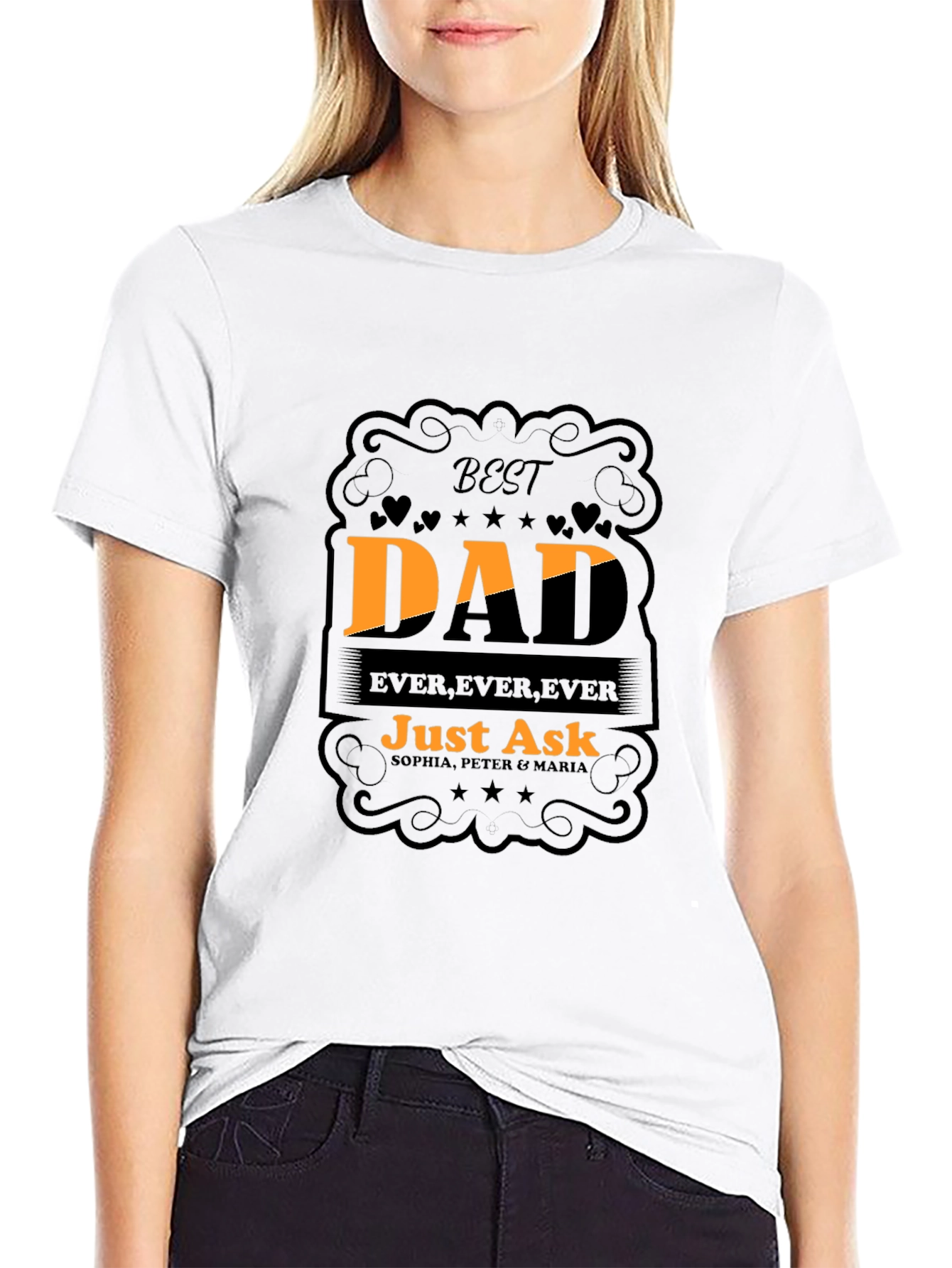 Best Dad Ever Graphic T-Shirt