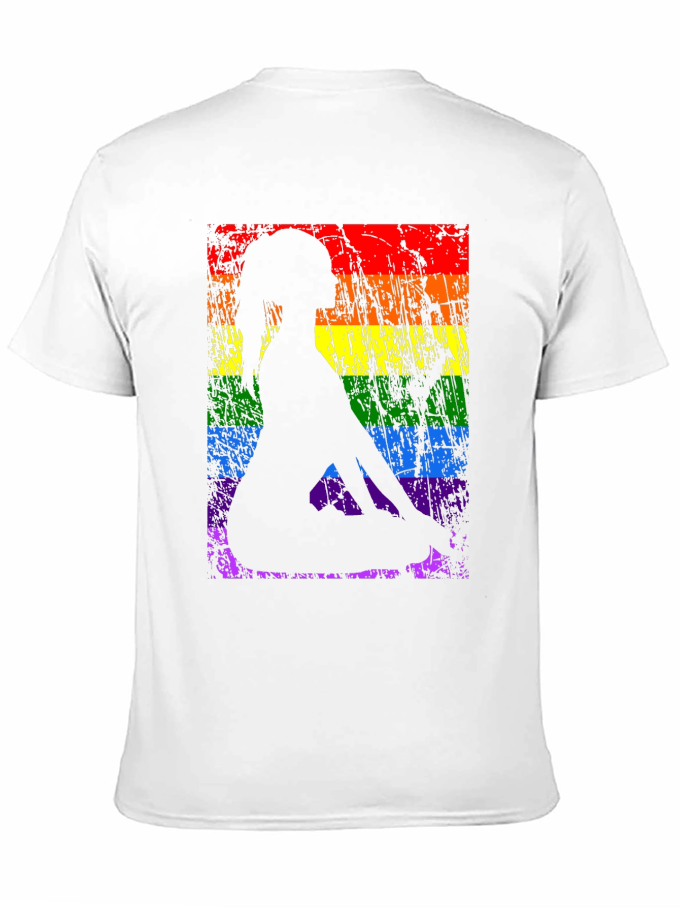 Yoga Pose LGBTQ Pride T-Shirt
