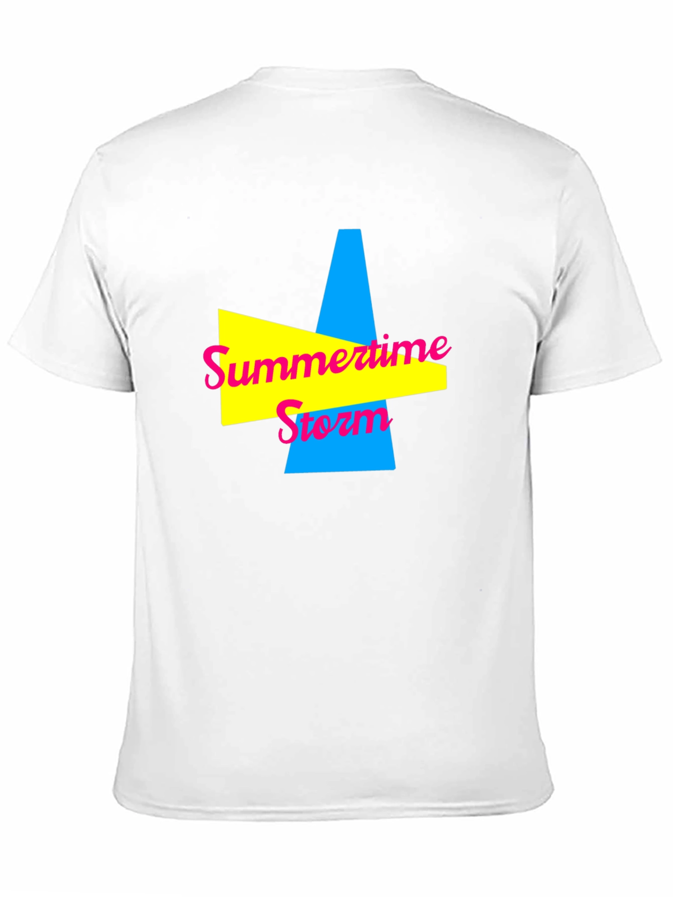 Summertime Storm Graphic Tee - Retro Style