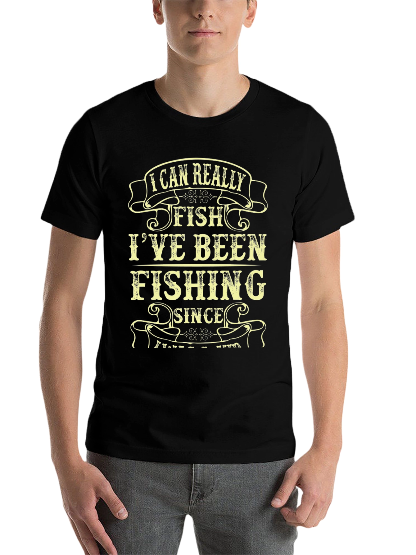 Funny Fishing T-Shirt - I Can Really Fish