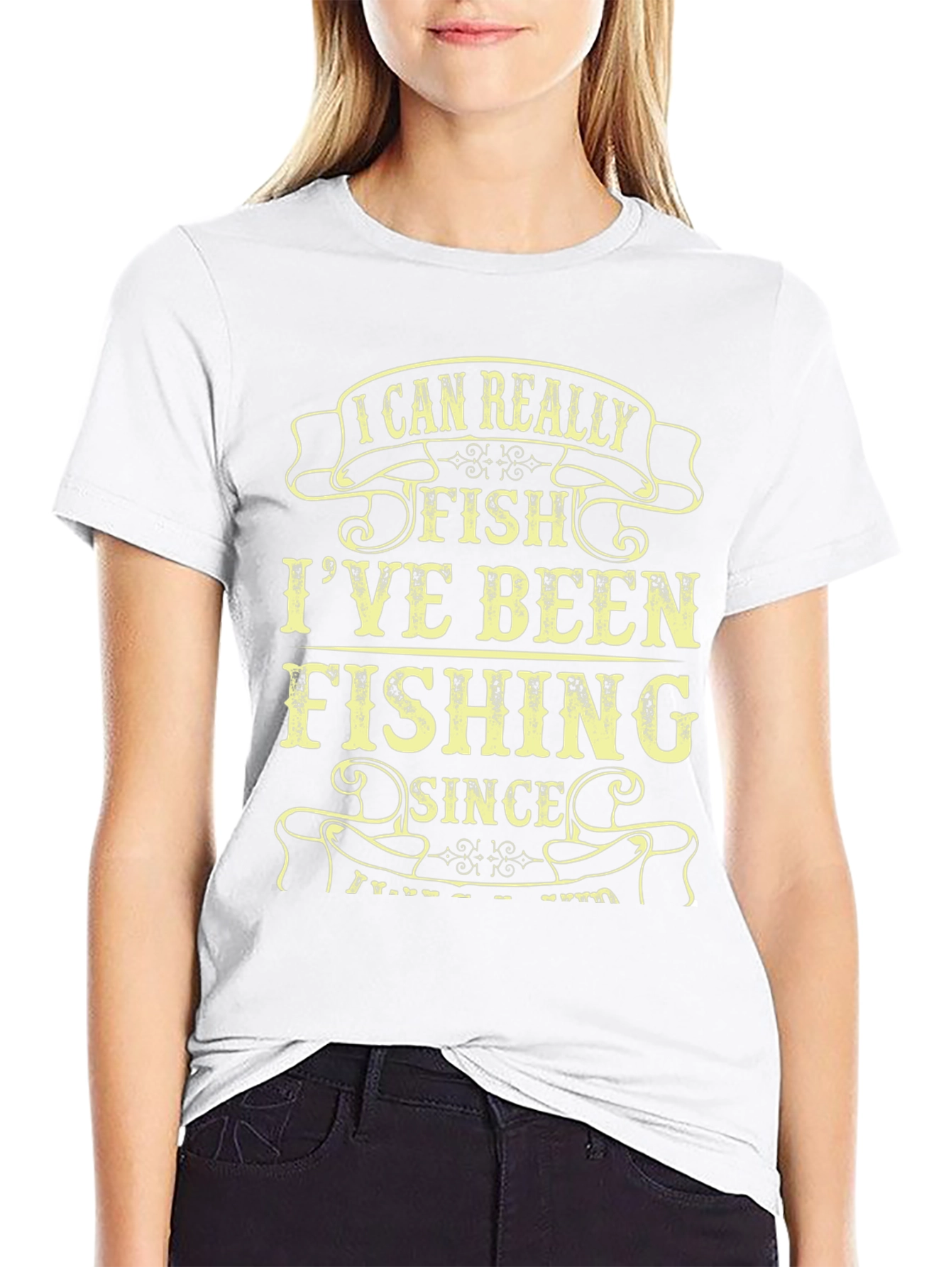 Funny Fishing T-Shirt - I Can Really Fish