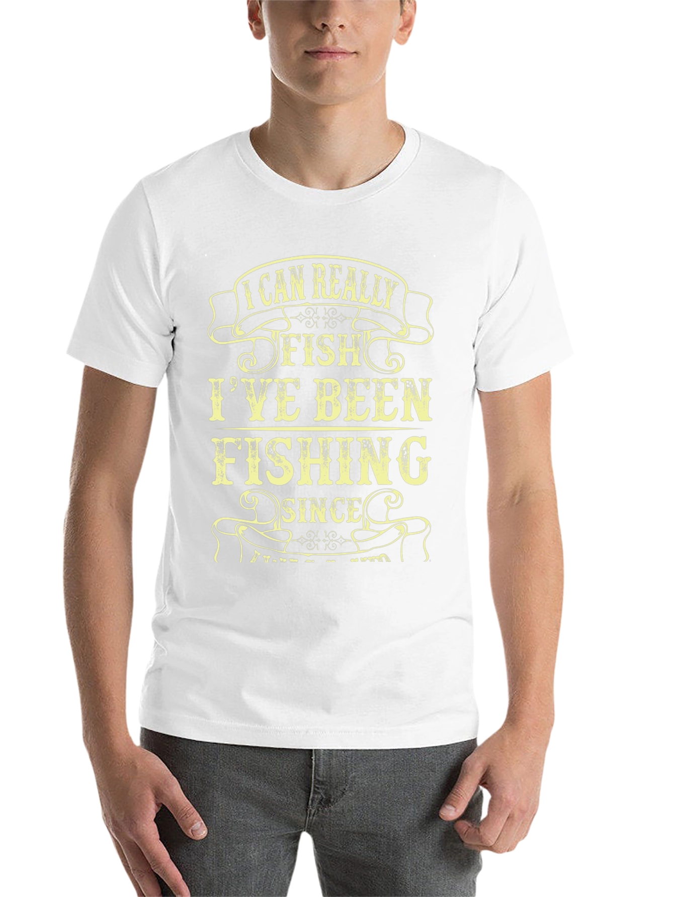 Funny Fishing T-Shirt - I Can Really Fish