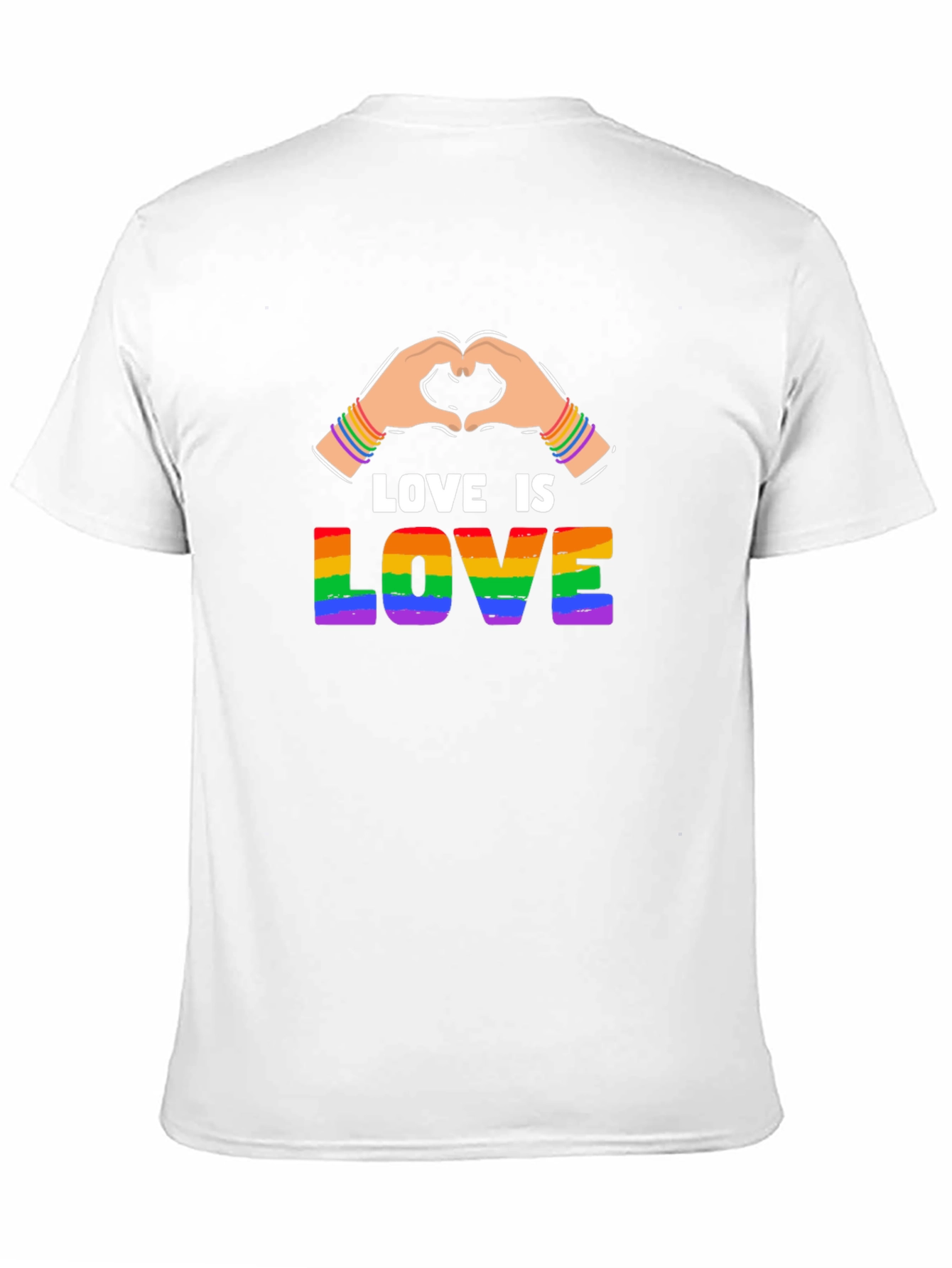 Love is Love LGBTQ+ Pride Graphic T-Shirt