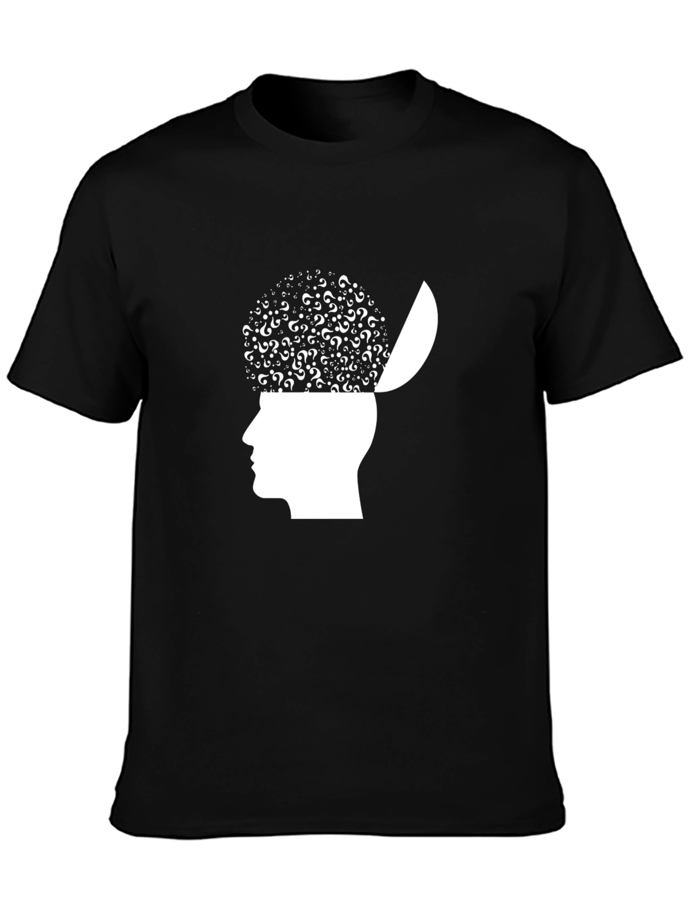 Question Mind T-Shirt - Open Head Design