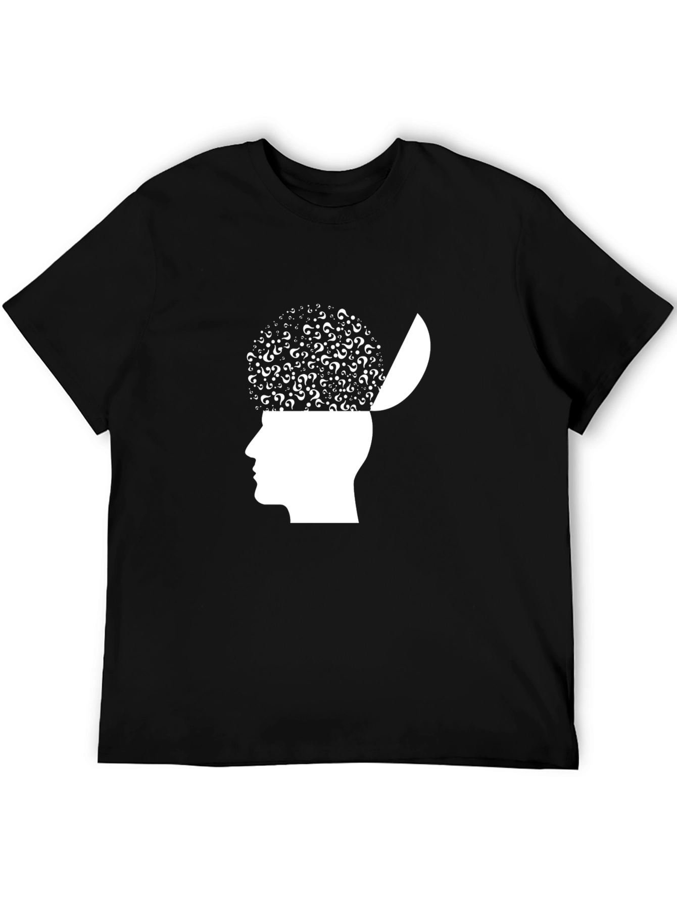Question Mind T-Shirt - Open Head Design