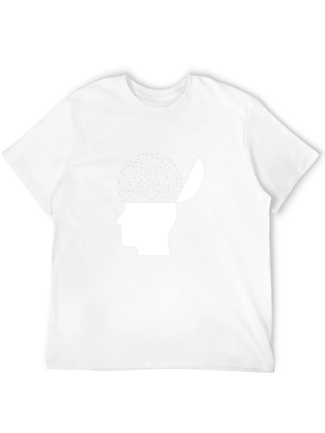 Question Mind T-Shirt - Open Head Design