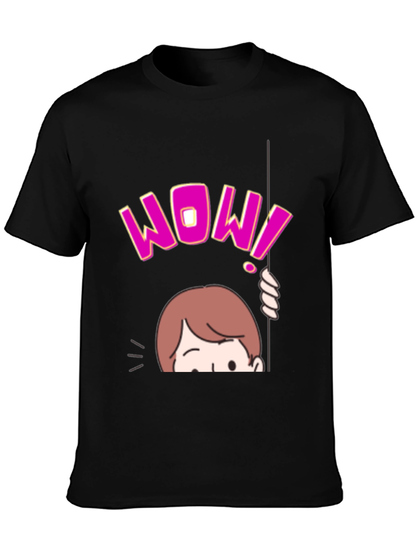 WOW! Graphic Print T-Shirt