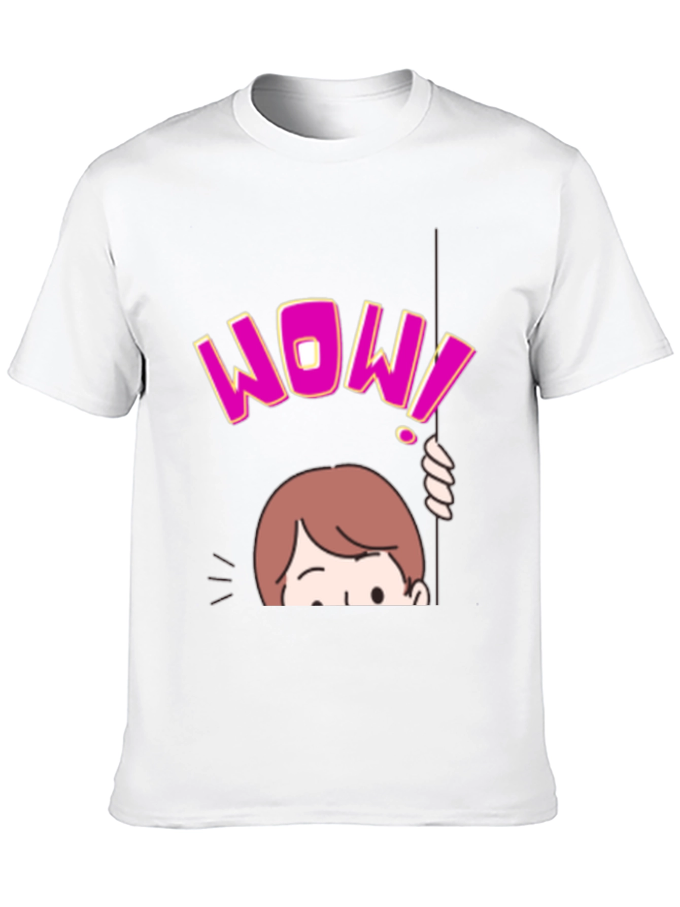 WOW! Graphic Print T-Shirt