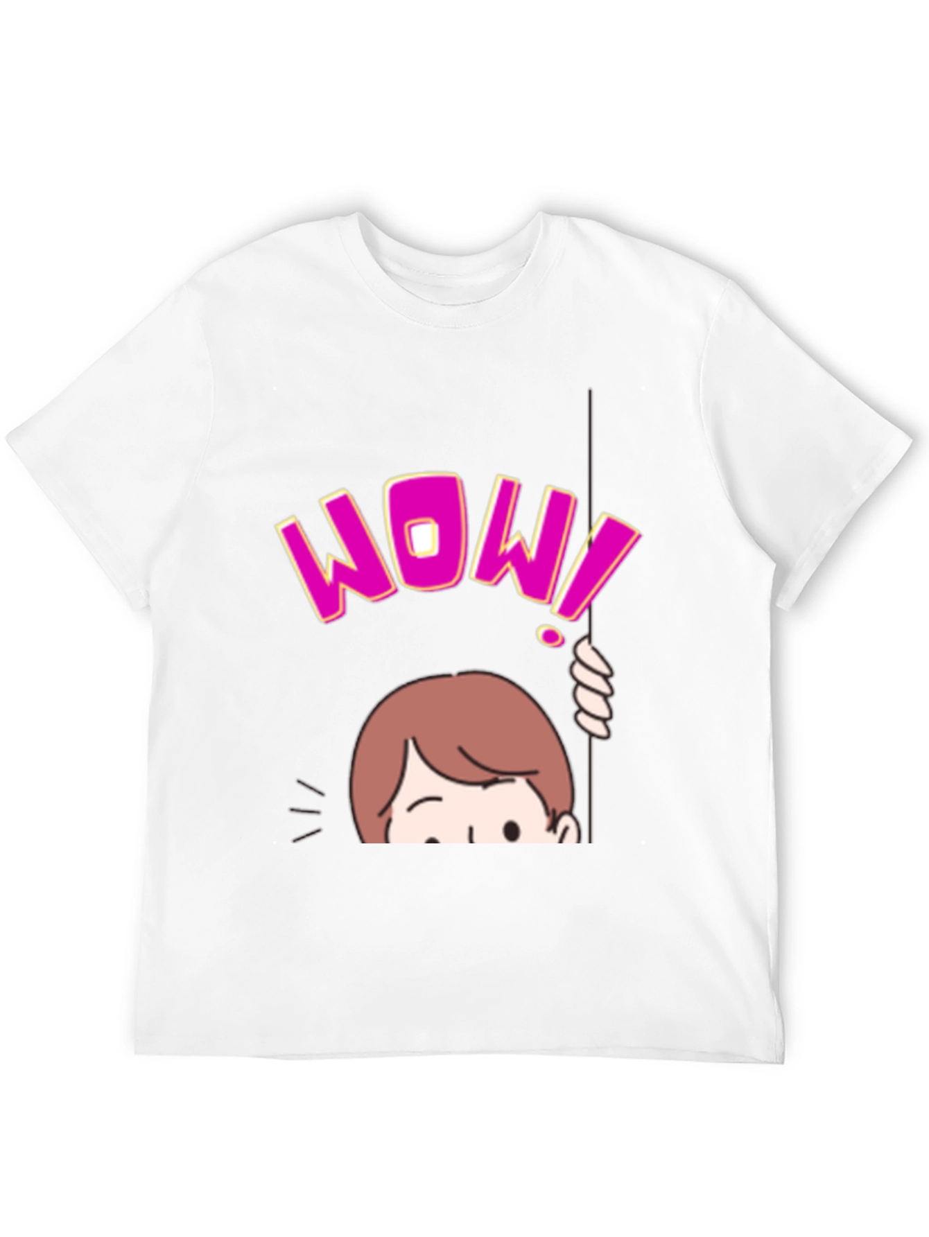 WOW! Graphic Print T-Shirt