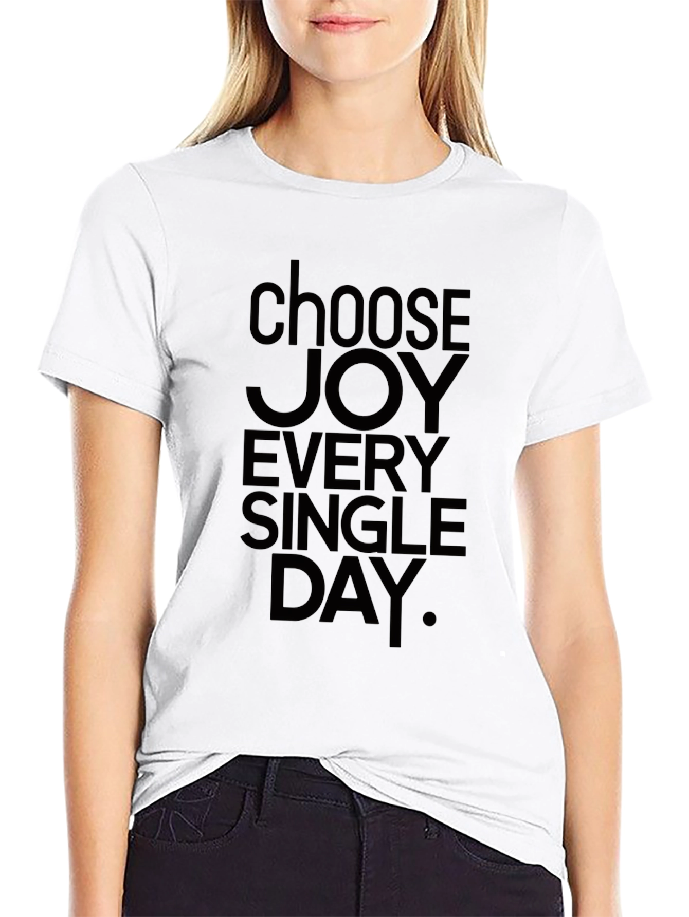 Choose Joy Every Single Day Graphic Tee