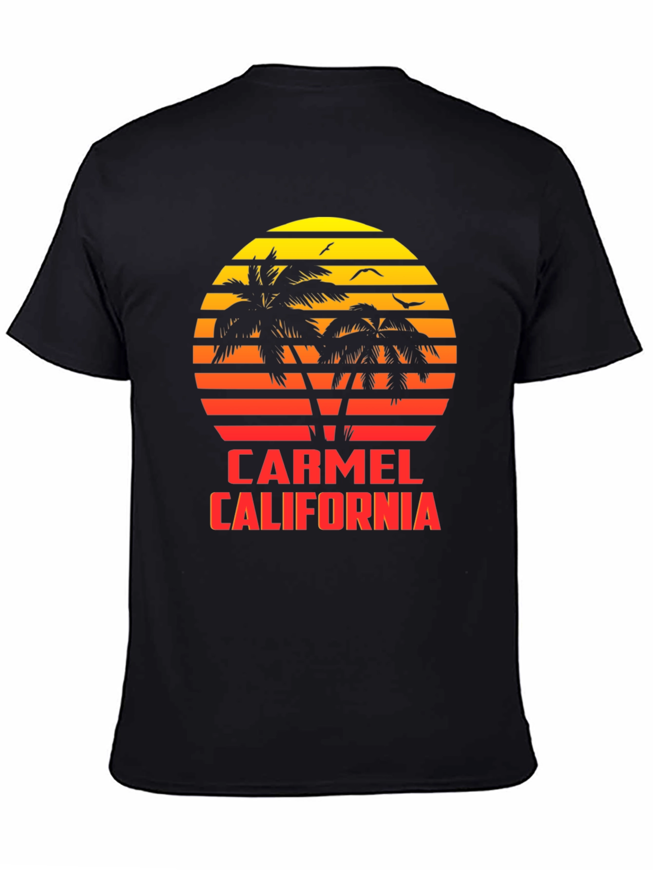 Carmel California Sunset Graphic Tee