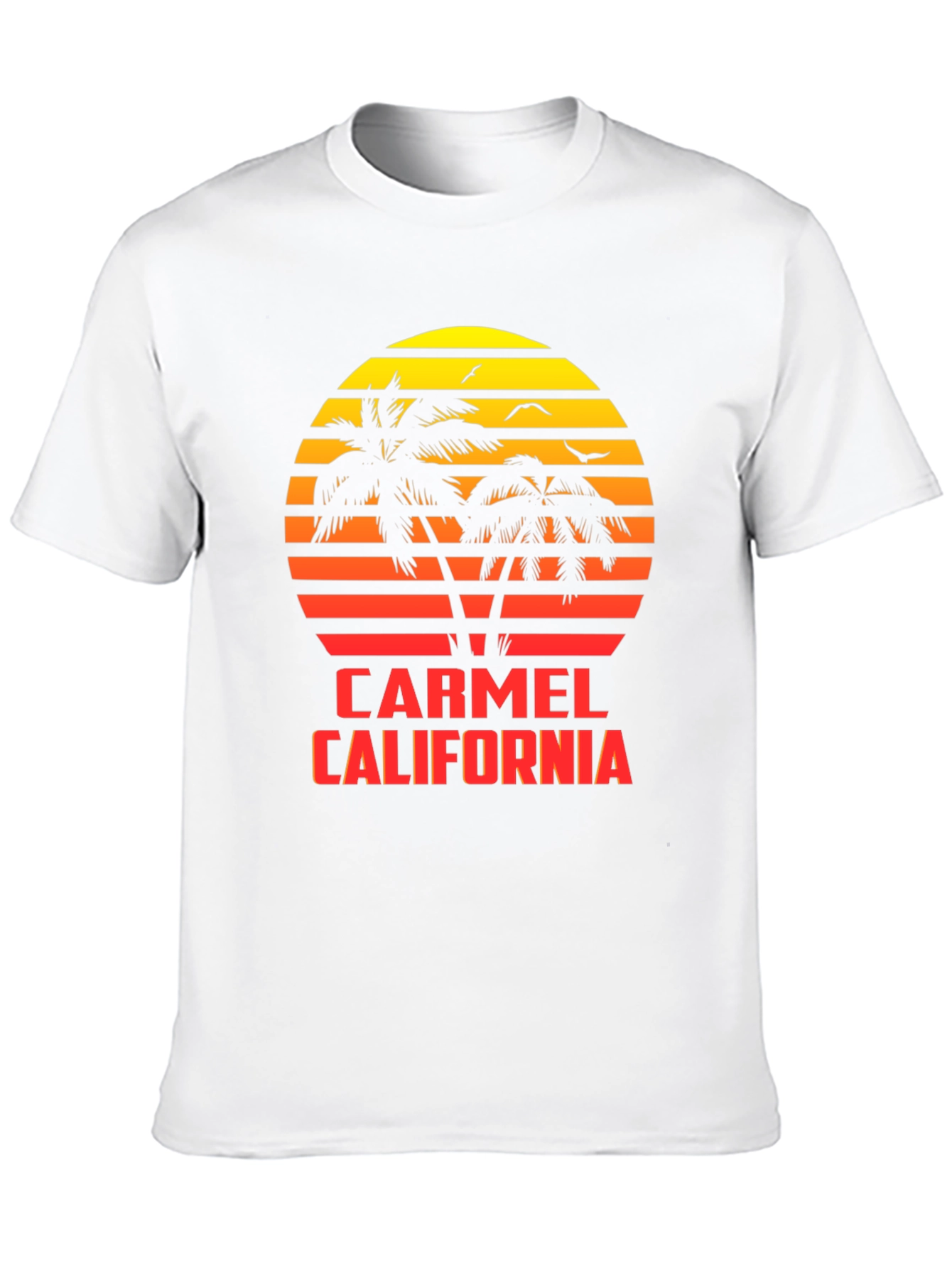 Carmel California Sunset Graphic Tee