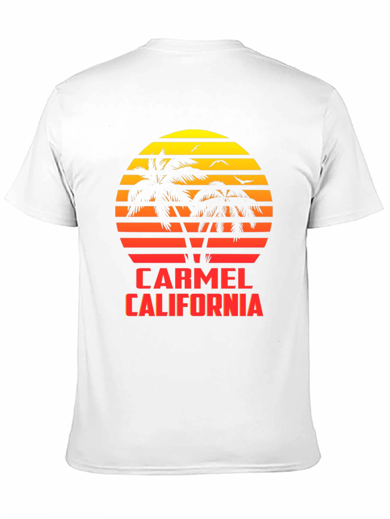 Carmel California Sunset Graphic Tee