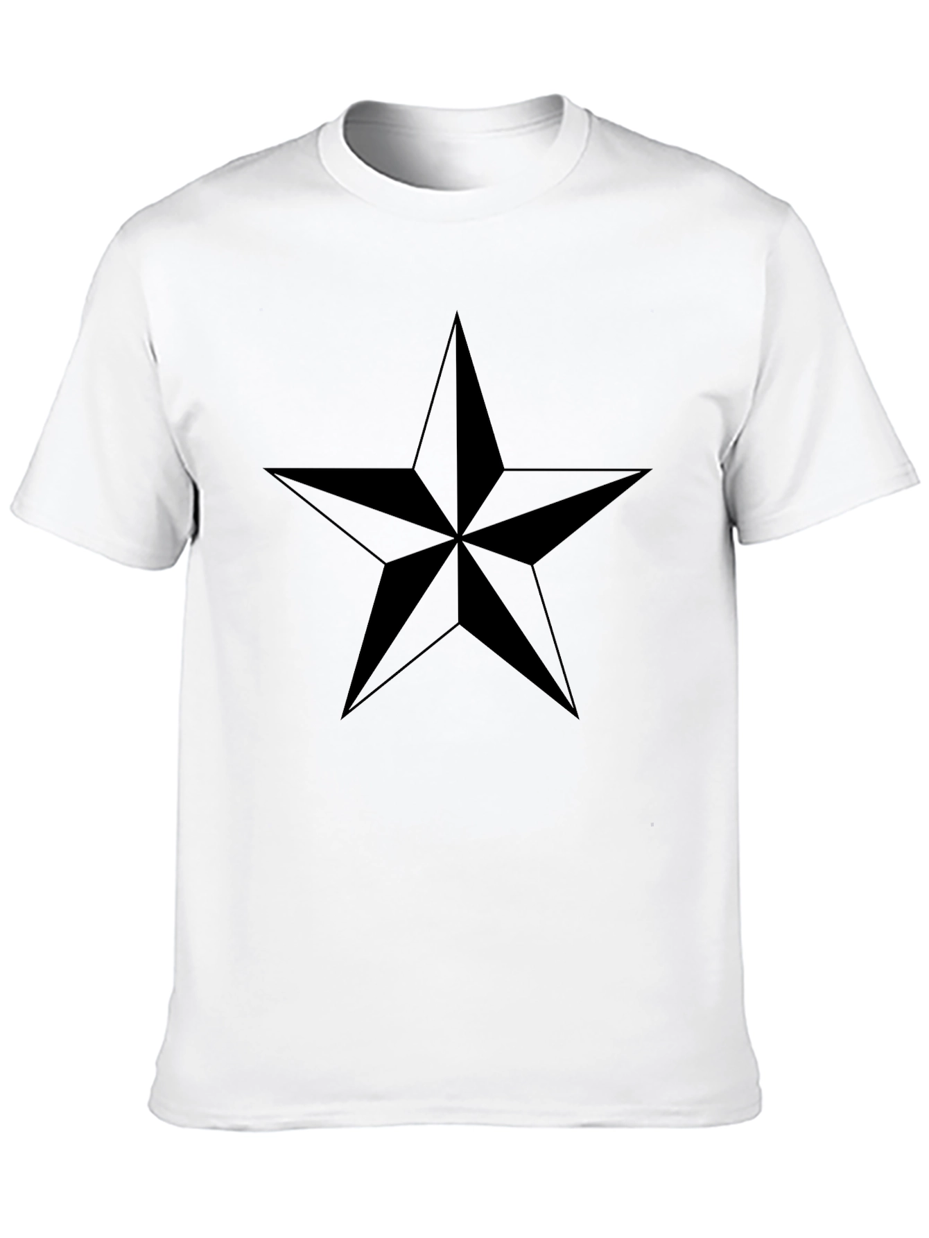 Black Star Graphic Tee - Casual Style