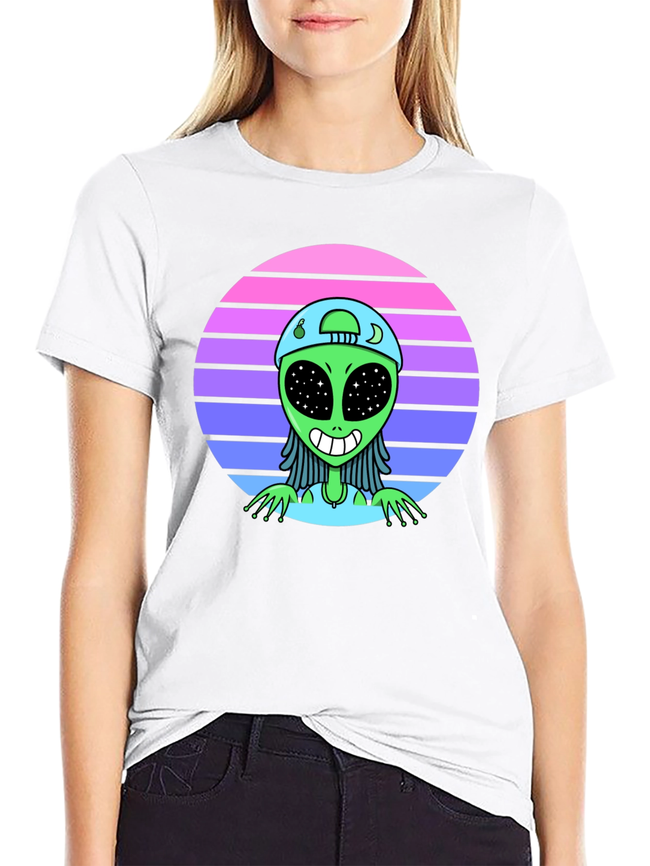 Retro Alien Graphic Tee