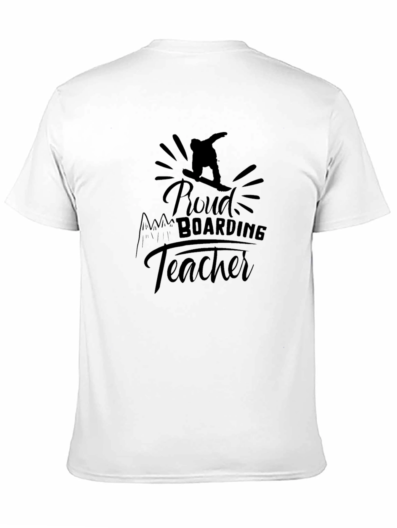 Proud Boarding Teacher Black T-Shirt