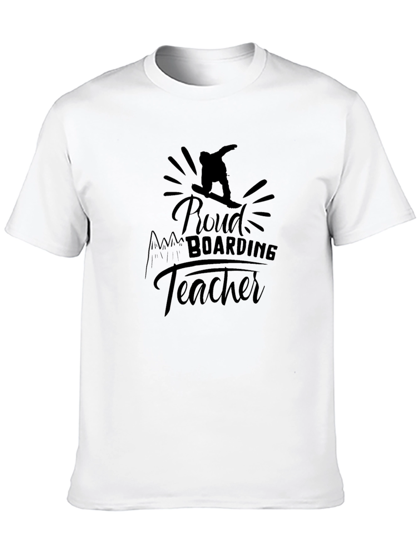 Proud Boarding Teacher Black T-Shirt