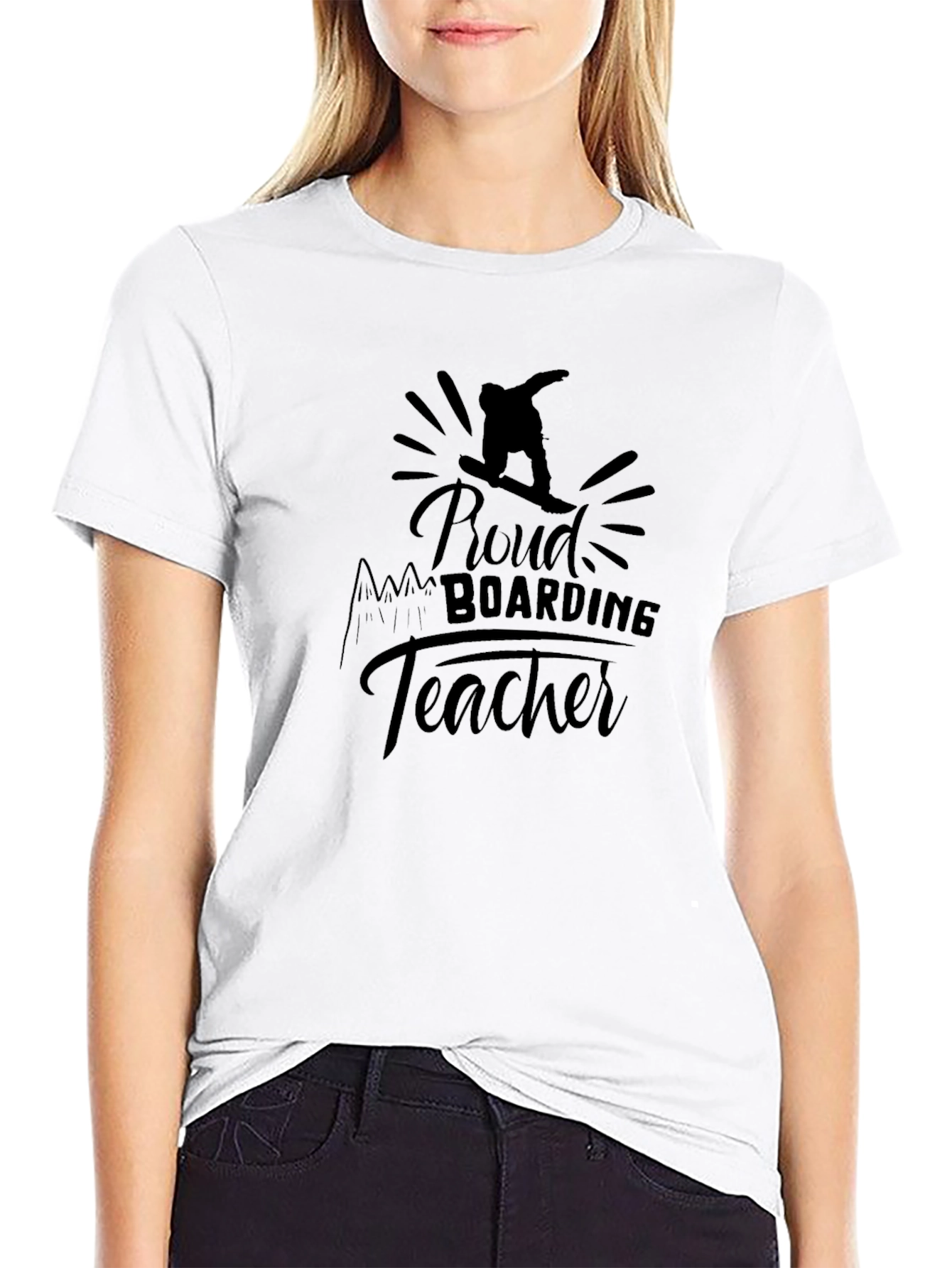 Proud Boarding Teacher Black T-Shirt