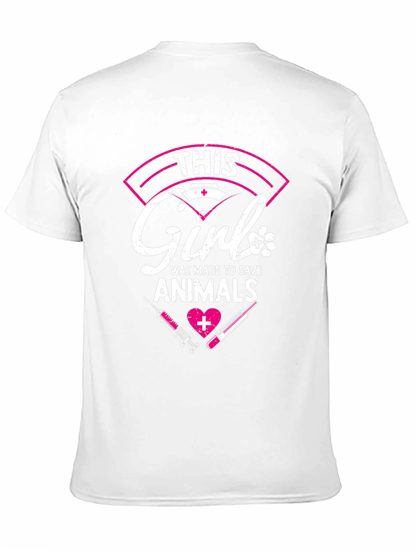 Vet Tech T-Shirt - This Girl Saves Animals