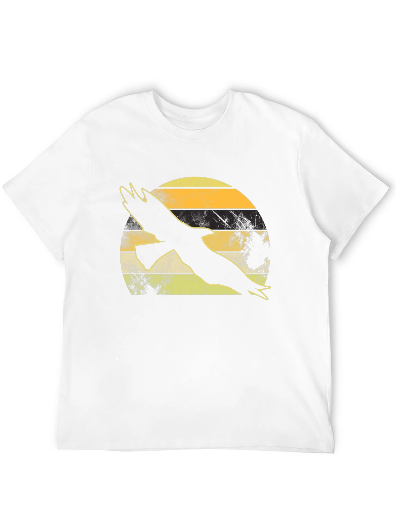 Retro Eagle Silhouette Graphic Tee