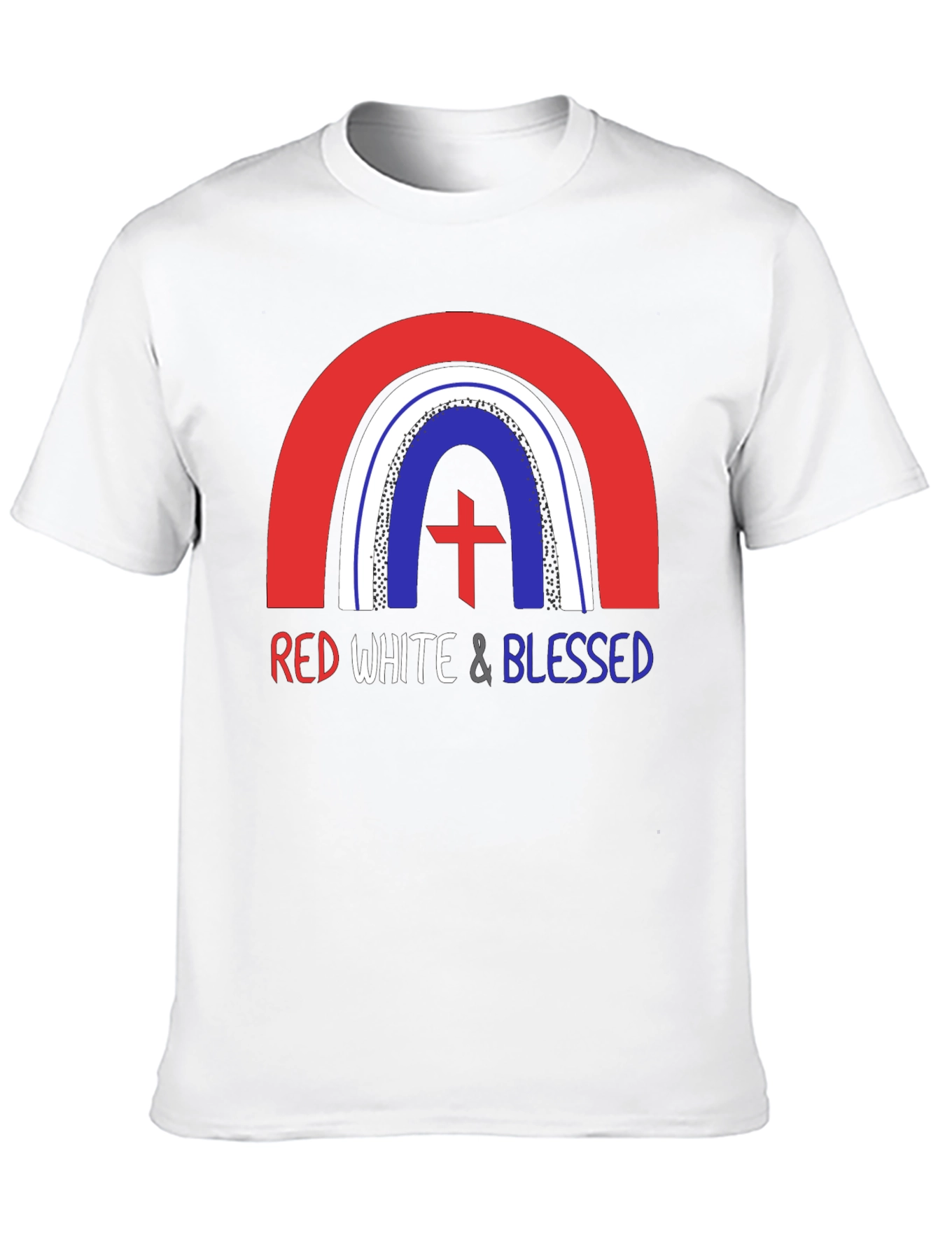 Red White & Blessed Patriotic T-Shirt