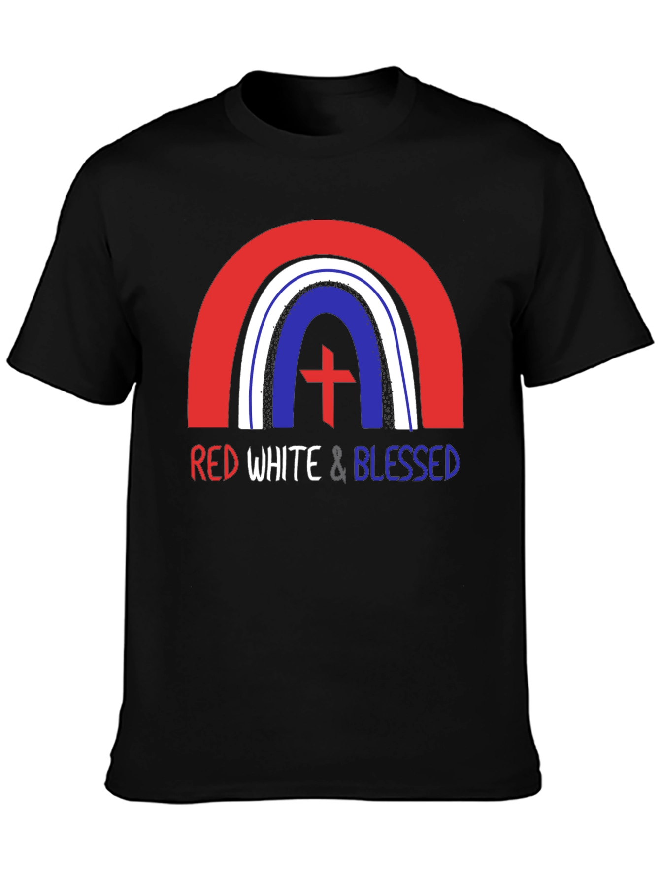 Red White & Blessed Patriotic T-Shirt