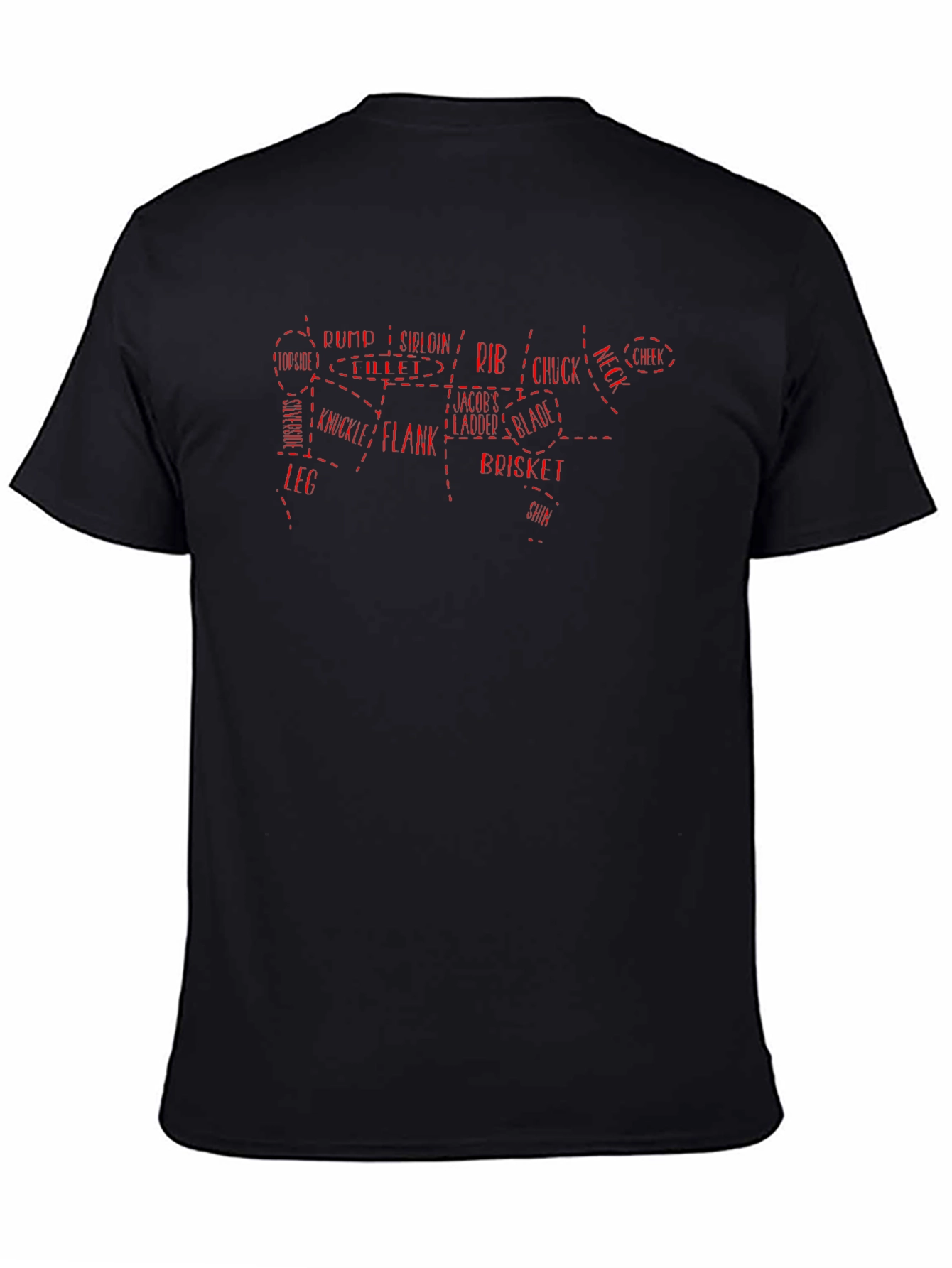 Beef Cuts Diagram T-Shirt