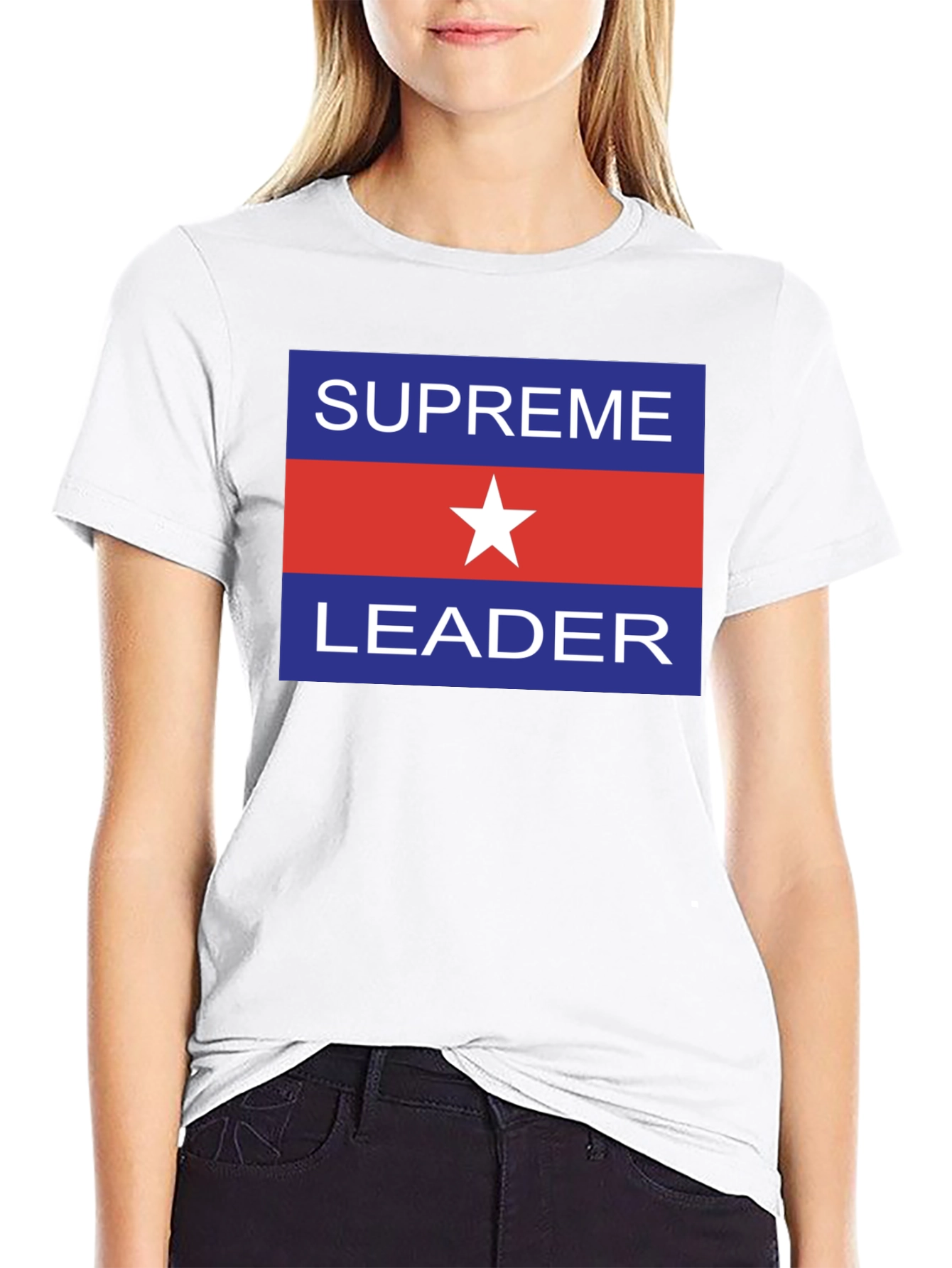 Supreme Leader Graphic Tee - Bold Statement Shirt