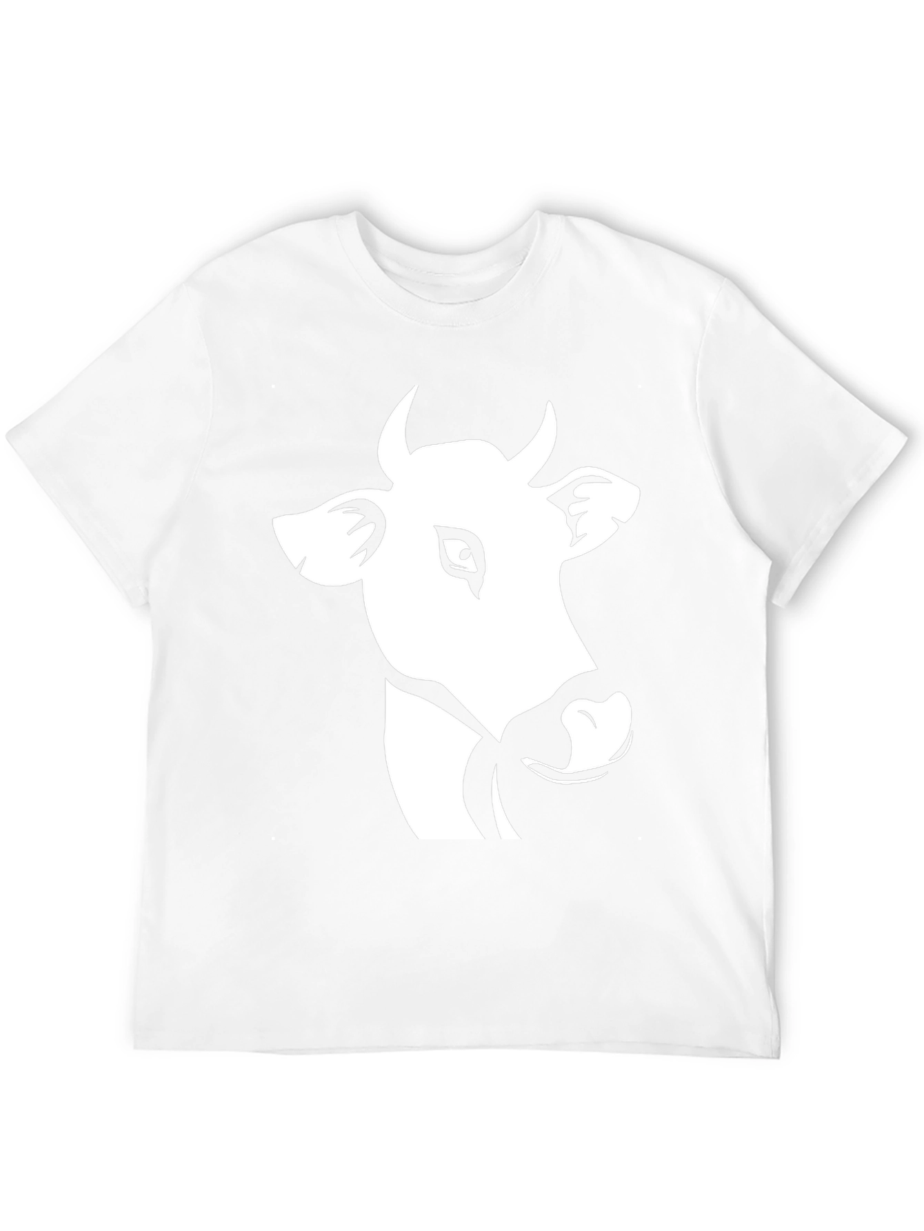 Cow Graphic Black T-Shirt