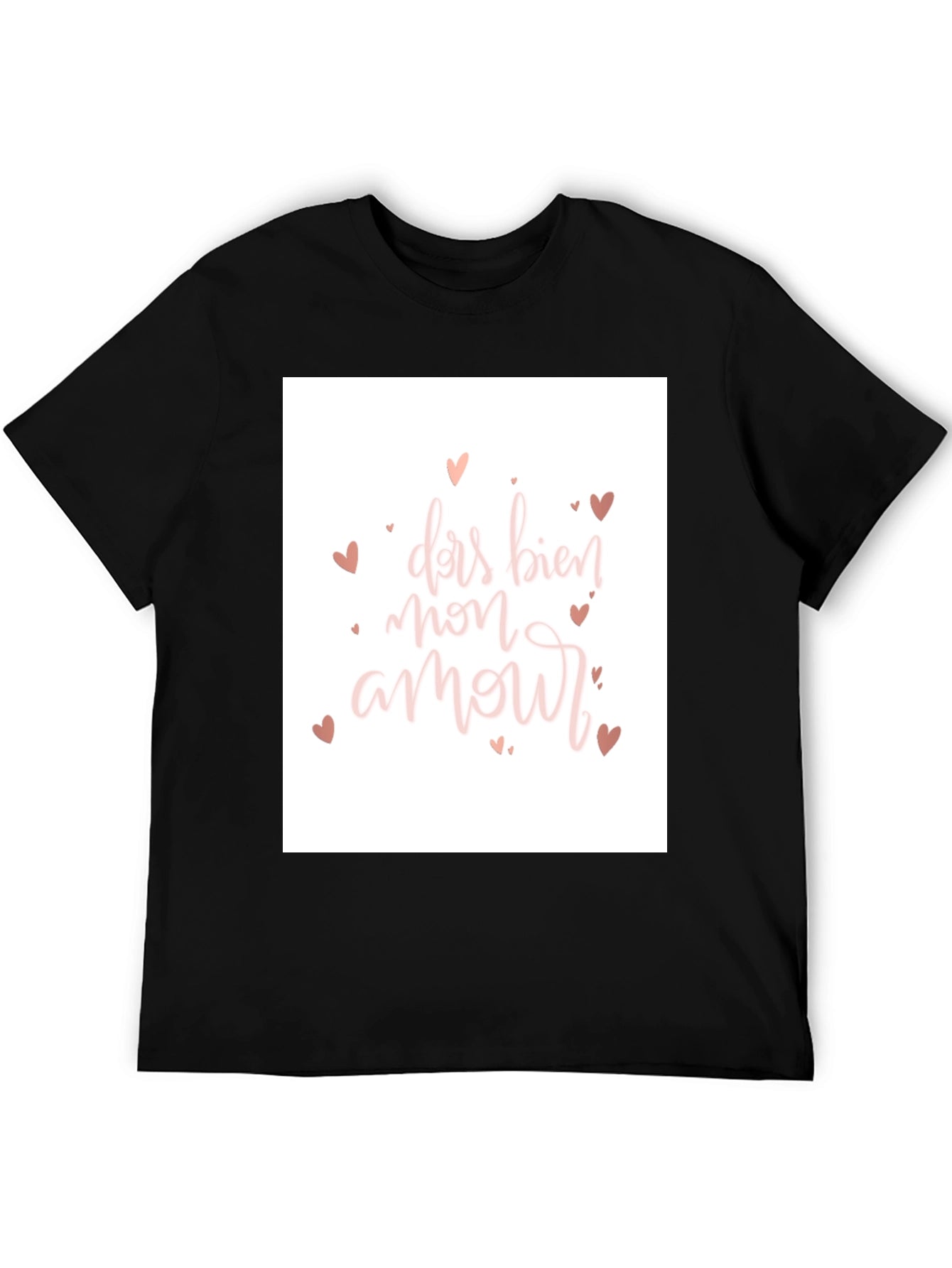 Dar Bien Mon Amour T-Shirt - Black