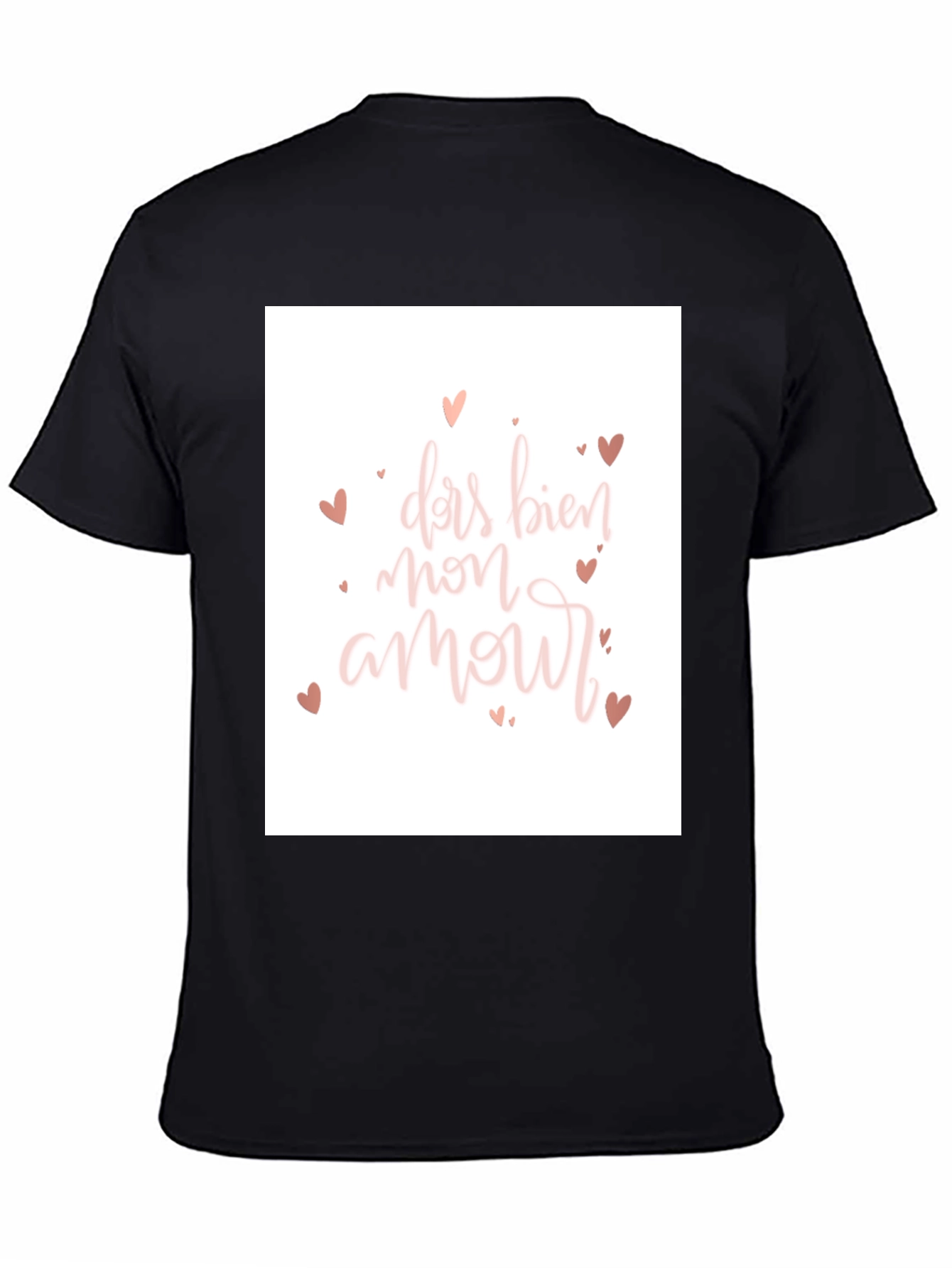 Dar Bien Mon Amour T-Shirt - Black