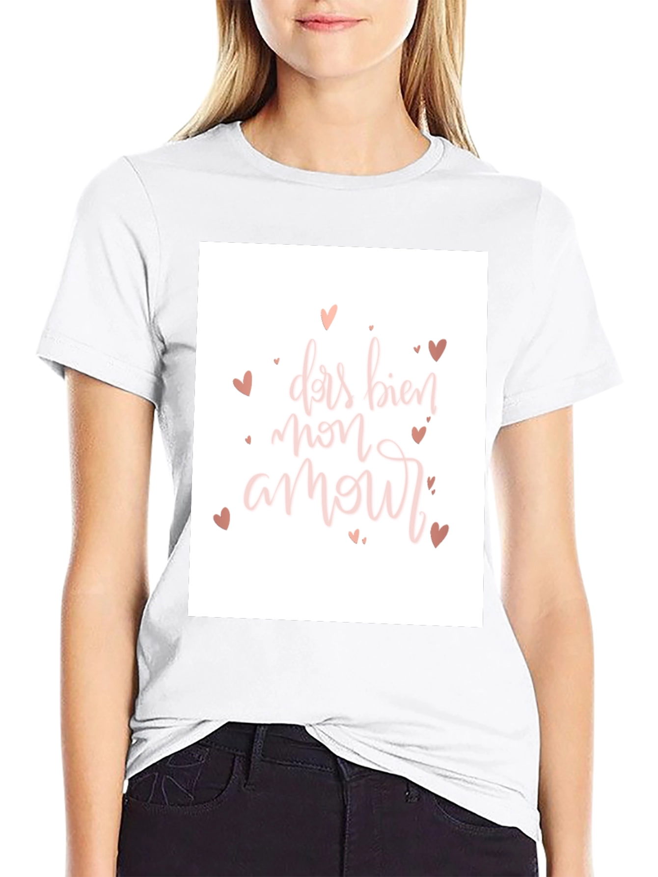 Dar Bien Mon Amour T-Shirt - Black