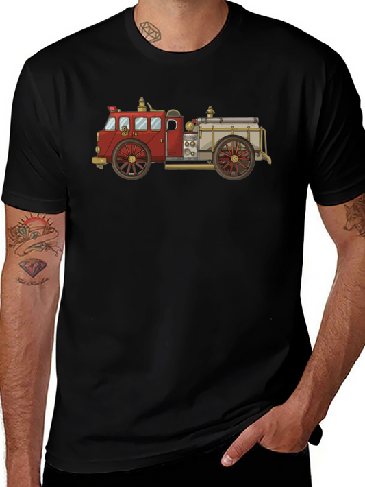 Vintage Fire Truck T-Shirt