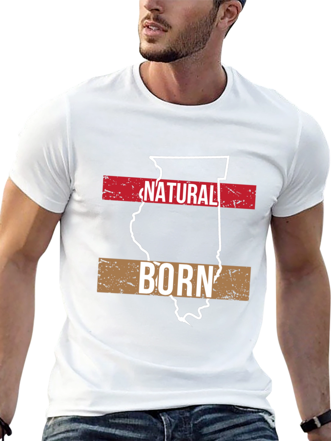 Natural Born State Pride T-Shirt