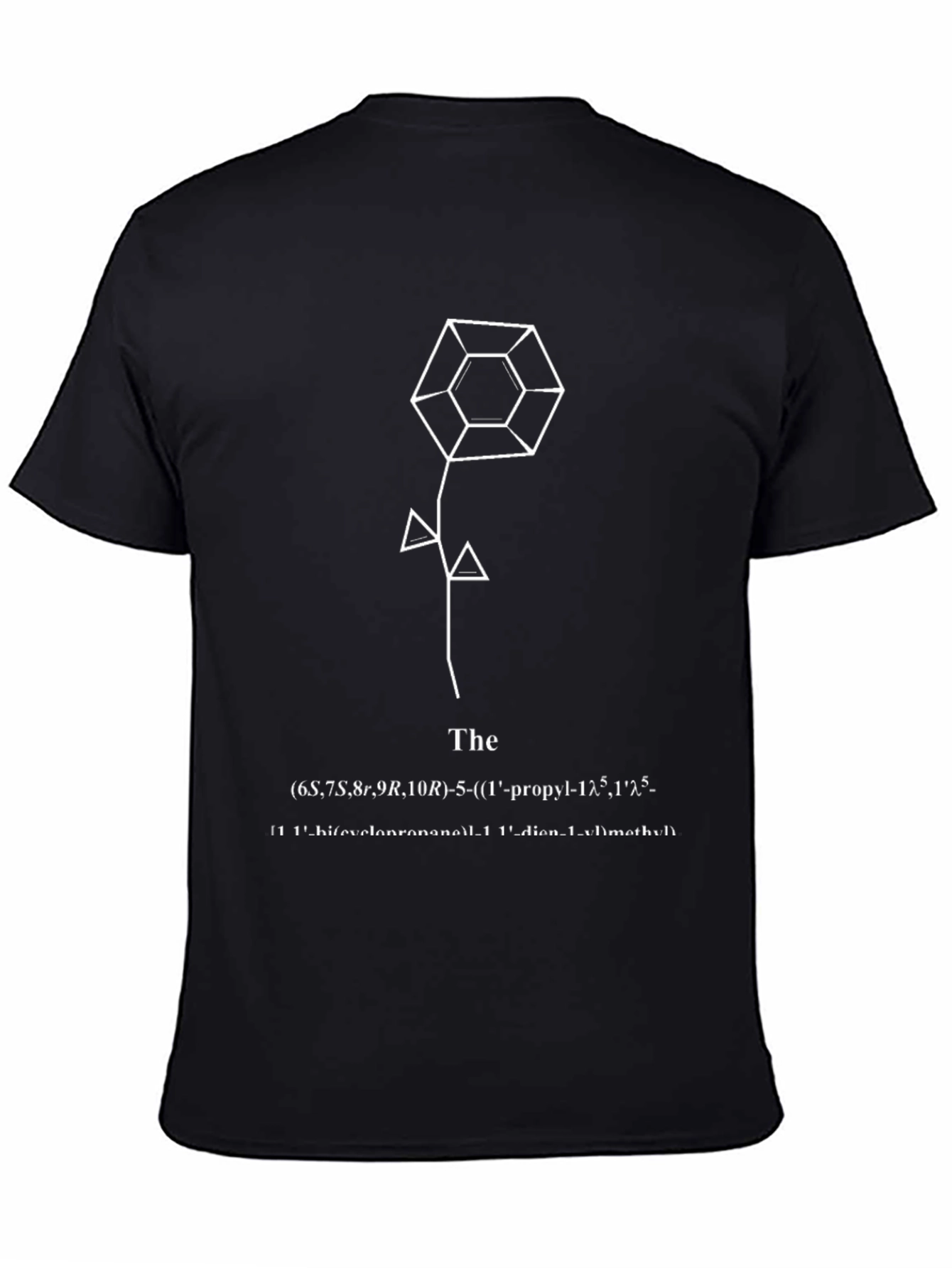 Unique Geometric Rose T-Shirt